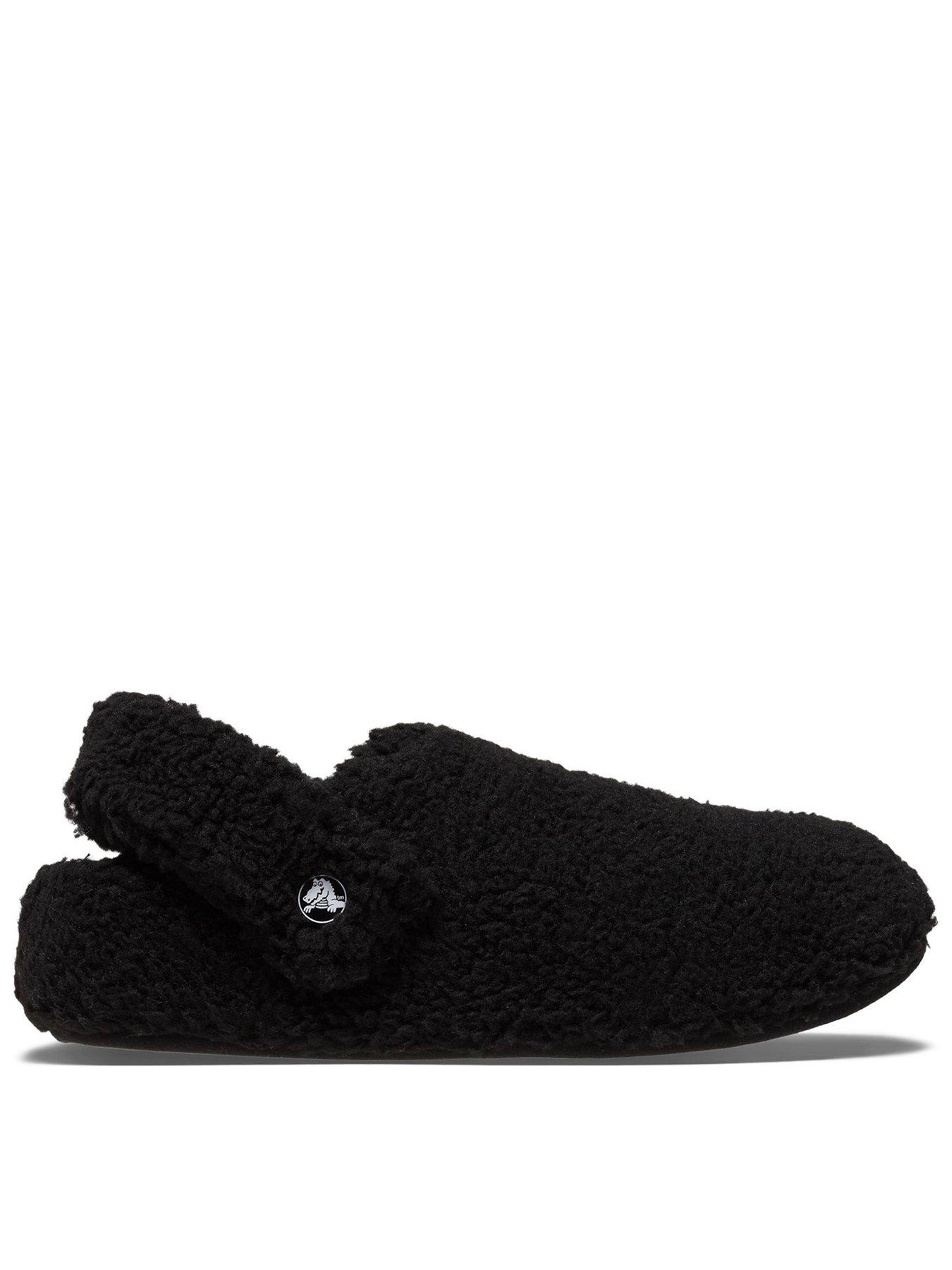 Crocs Black Classic Cozzzy Slippers - Image 9