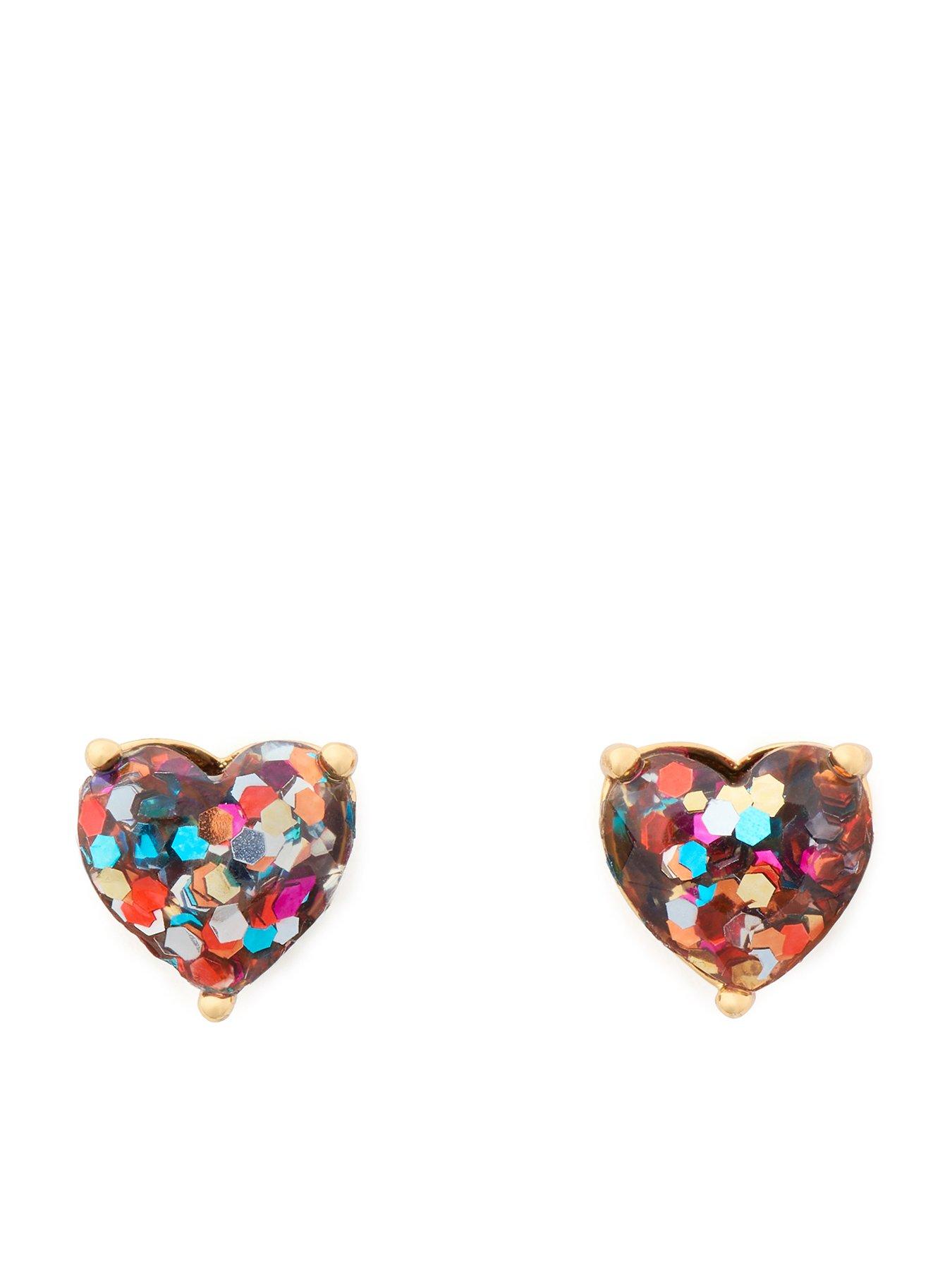 Product photograph of Kate Spade New York My Love Stud Earrings - Multi from very.co.uk