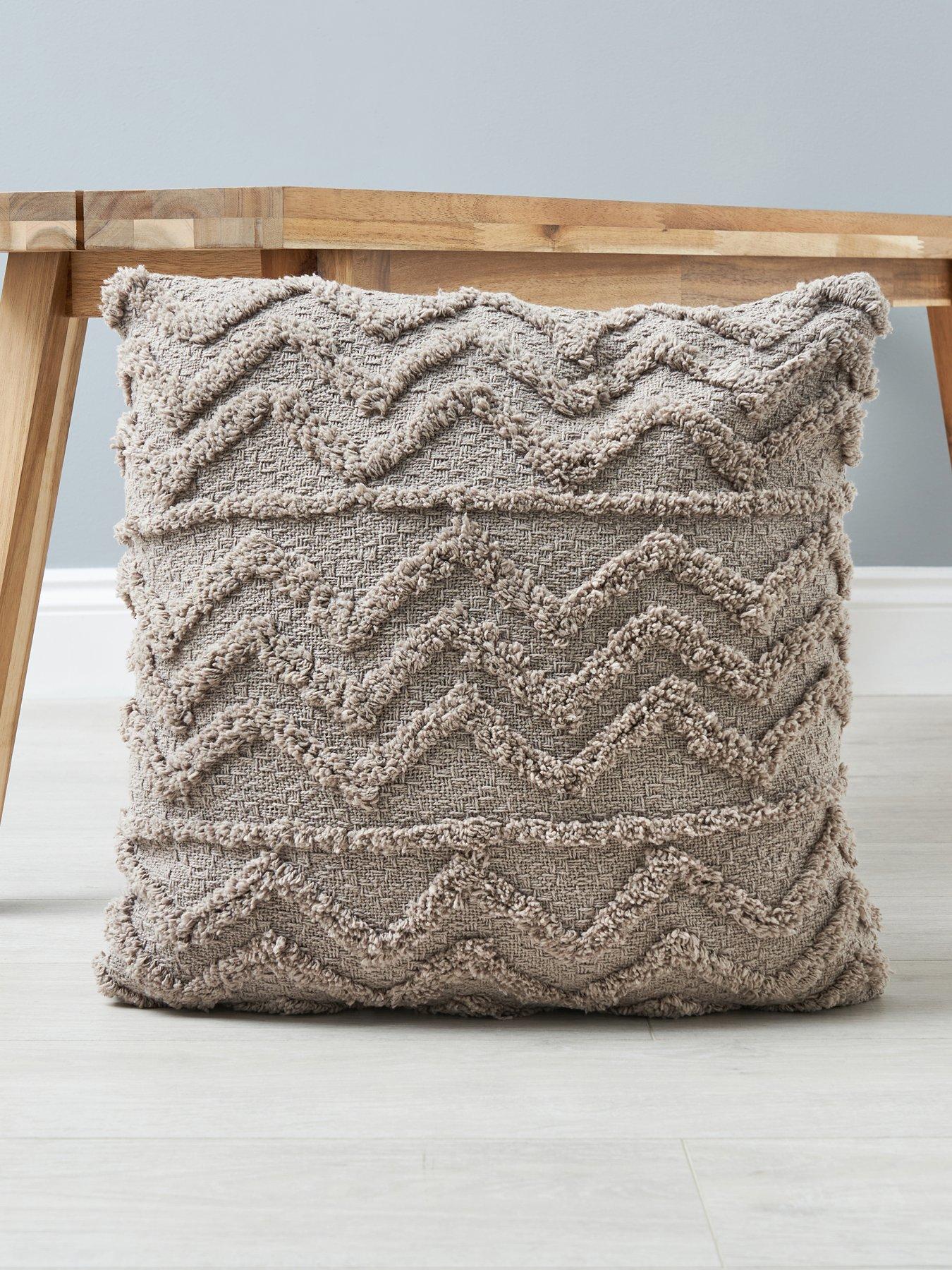Very Home Tufted Zig Zag Cushion