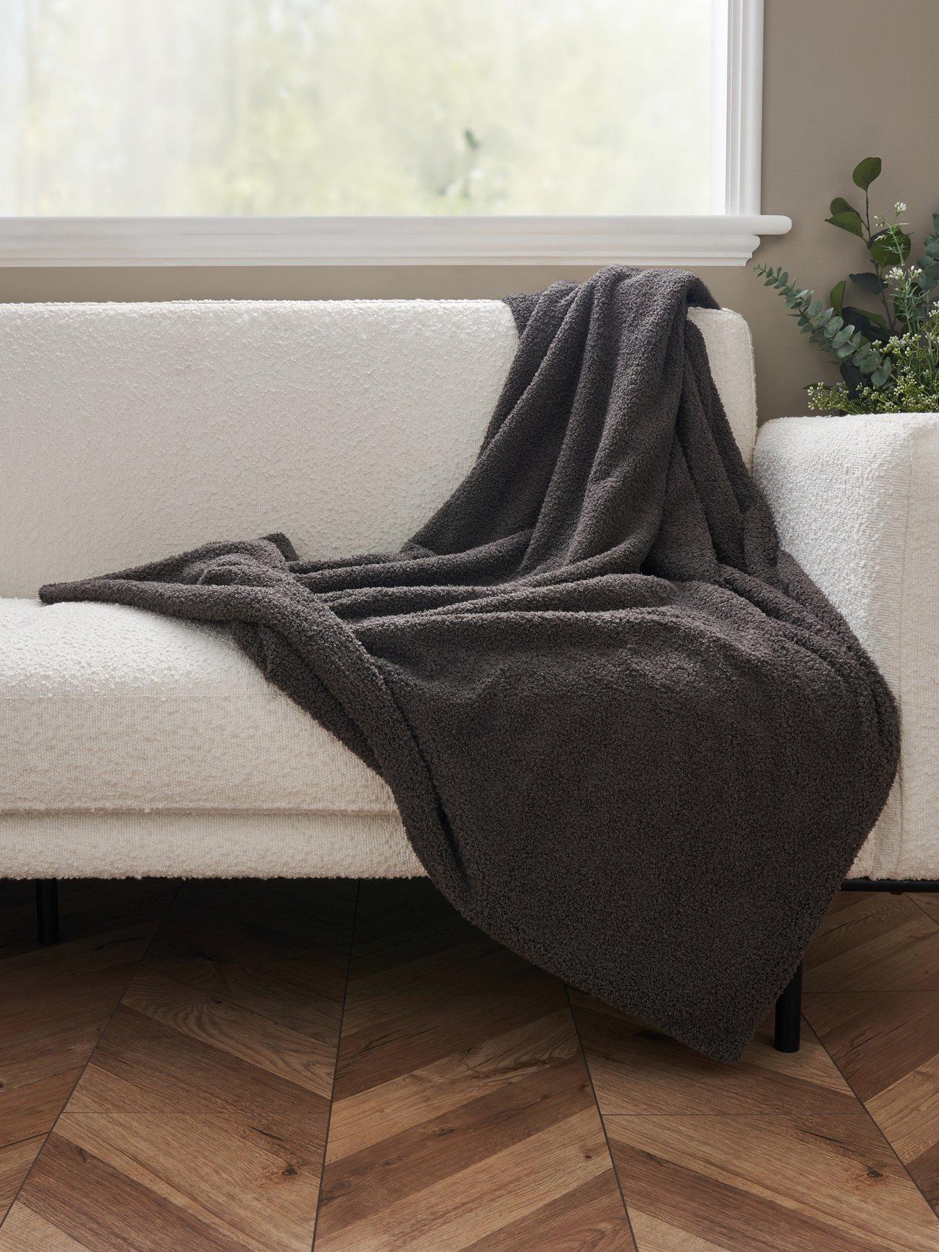 Very Home Teddy Soft Throw