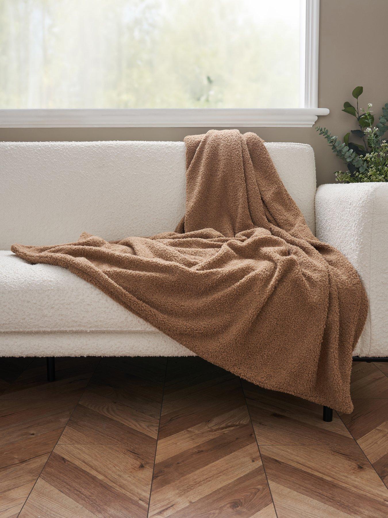 Very Home Teddy Soft Throw