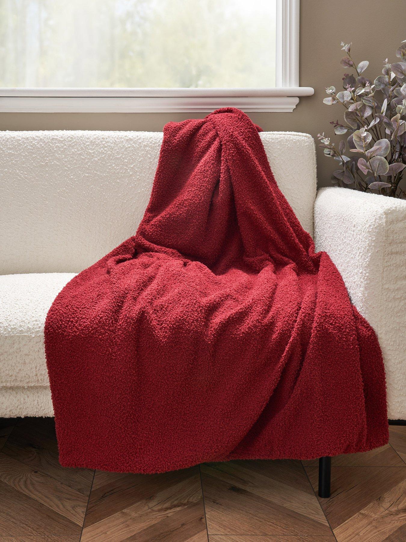 Very Home Teddy Soft Throw