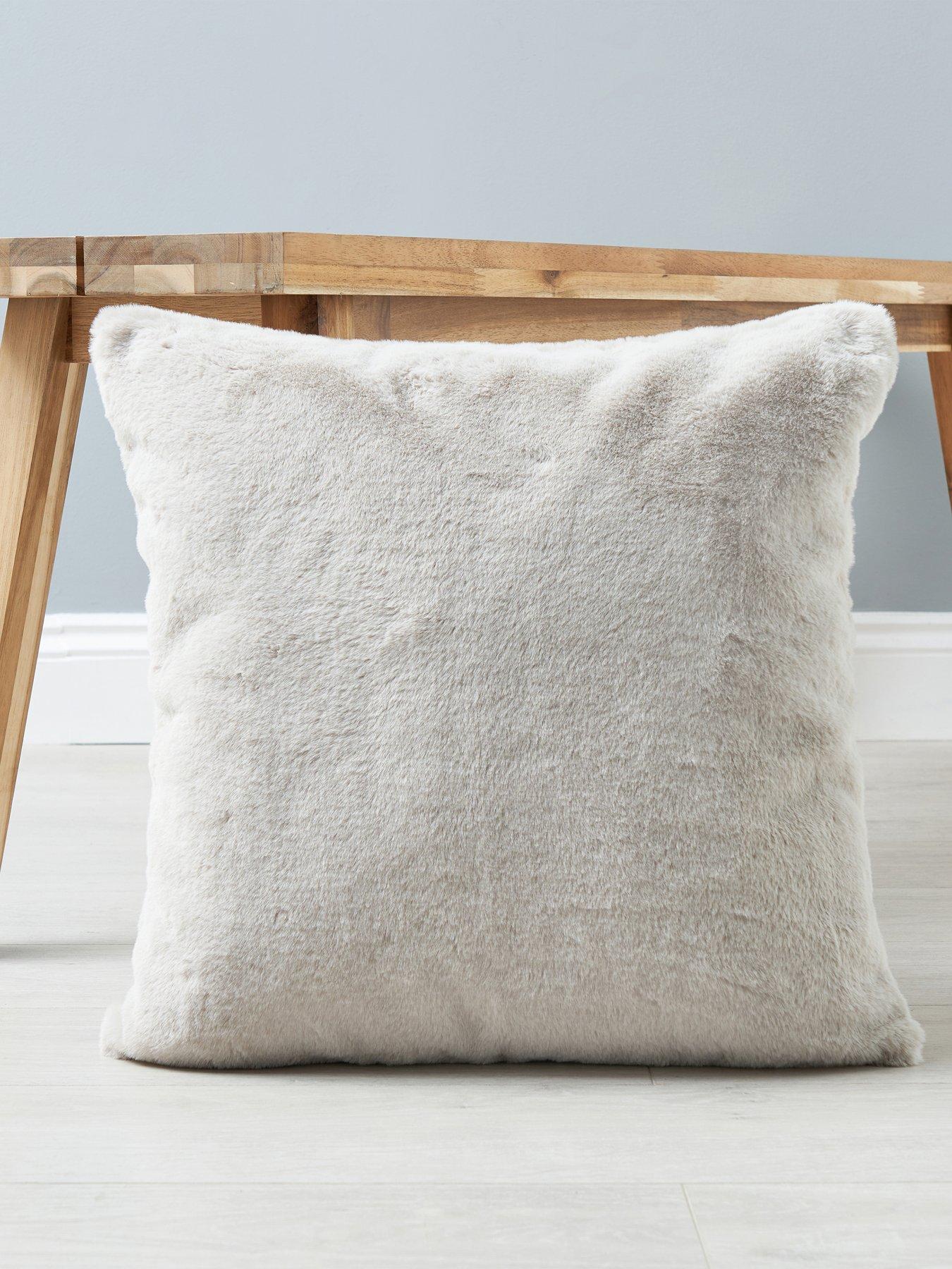 The Very Collection Faux Fur Cushion 45 X 45cm