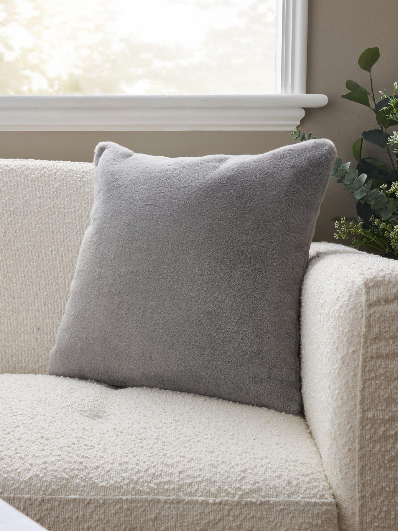 The Very Collection Faux Fur Cushion 45 X 45cm