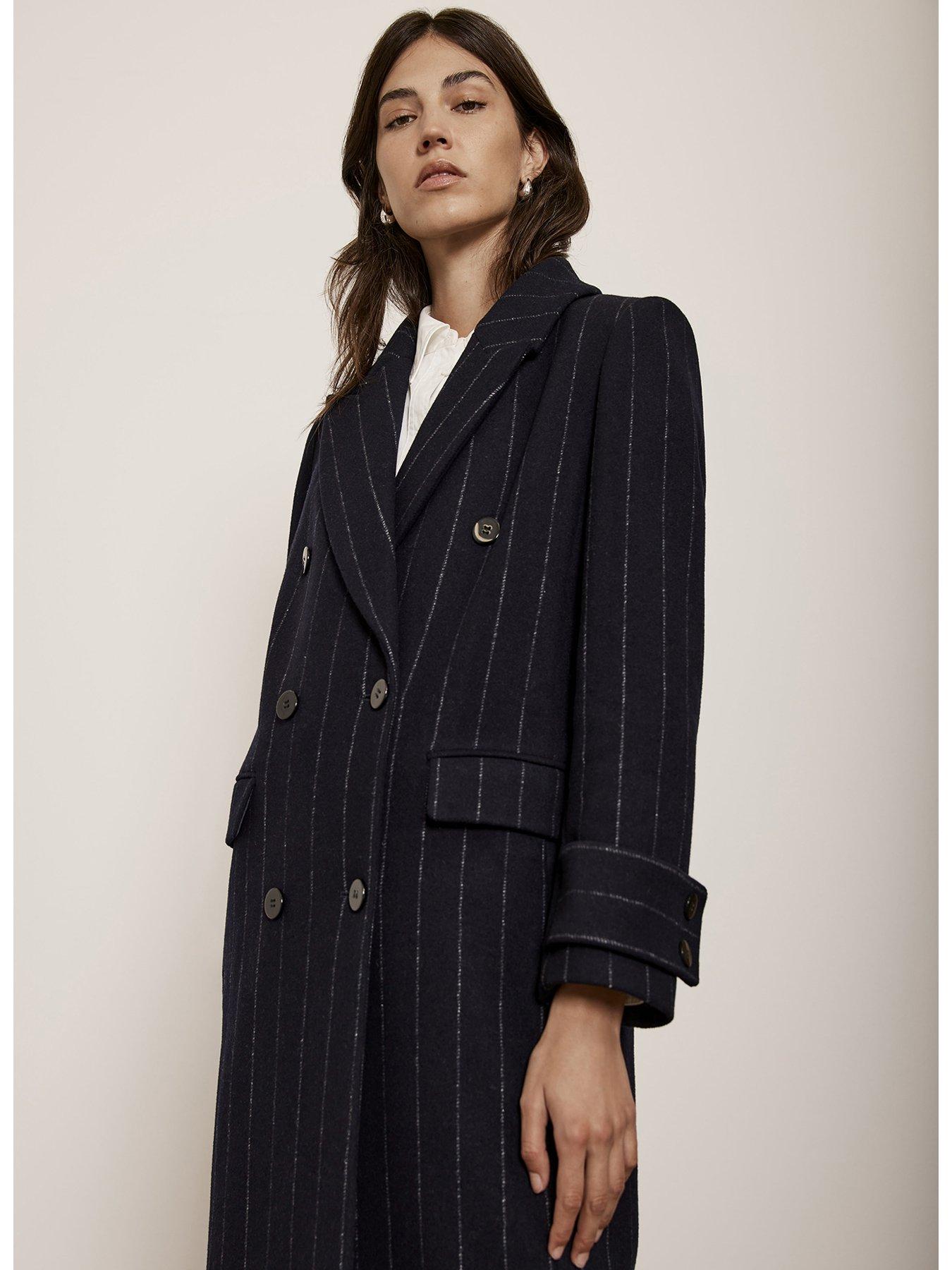 Pinstripe Mensy Coat