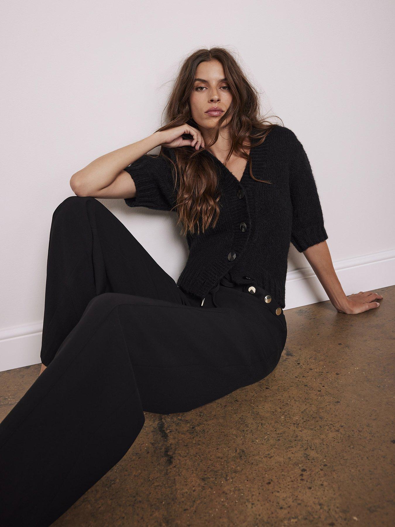 Happy Hours Long Velvet Cardigan (Online Exclusive) main image 0