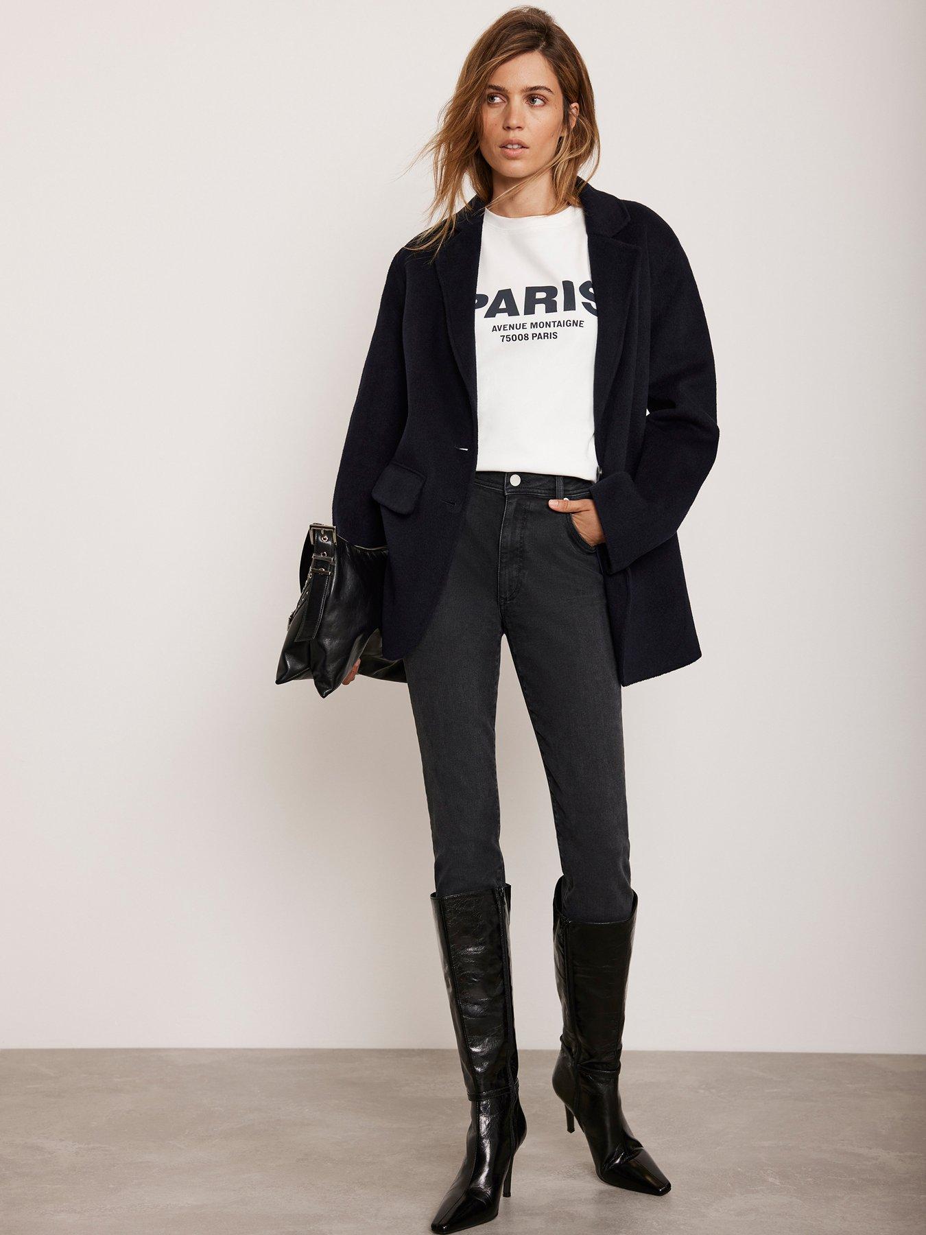 undefined Washed Black Skinny Jean