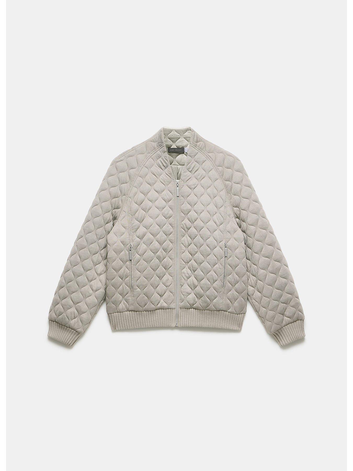 Image 5 of 5 of Mint Velvet Quilted Jacket - Green