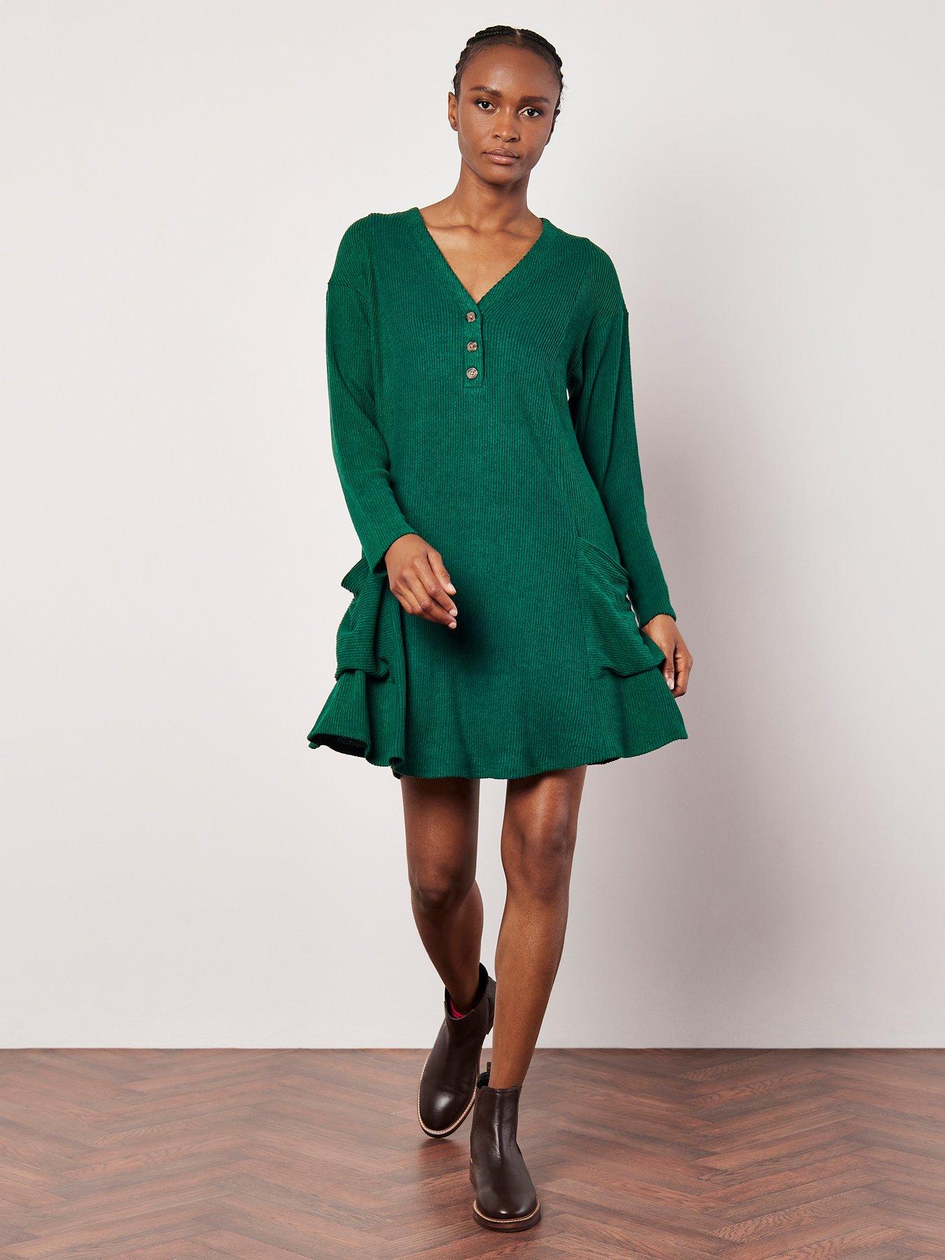 Knitted swing dress uk hot sale