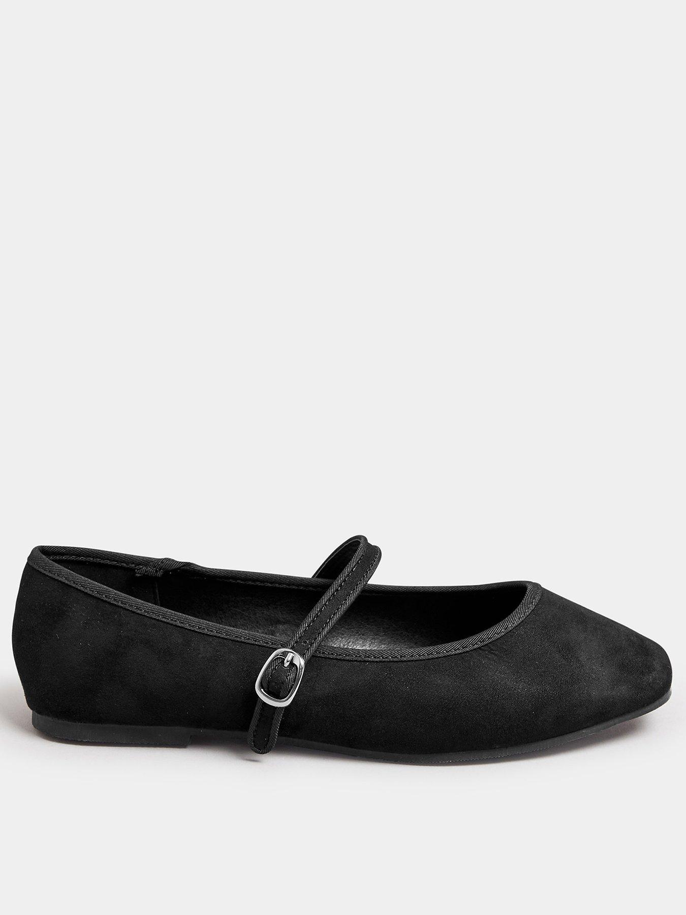 undefined Extra Wide Fit Mary Jane - Black