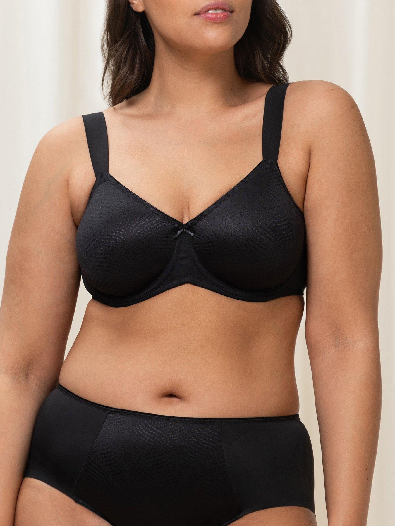 undefined Essential Minimizer bra - Black