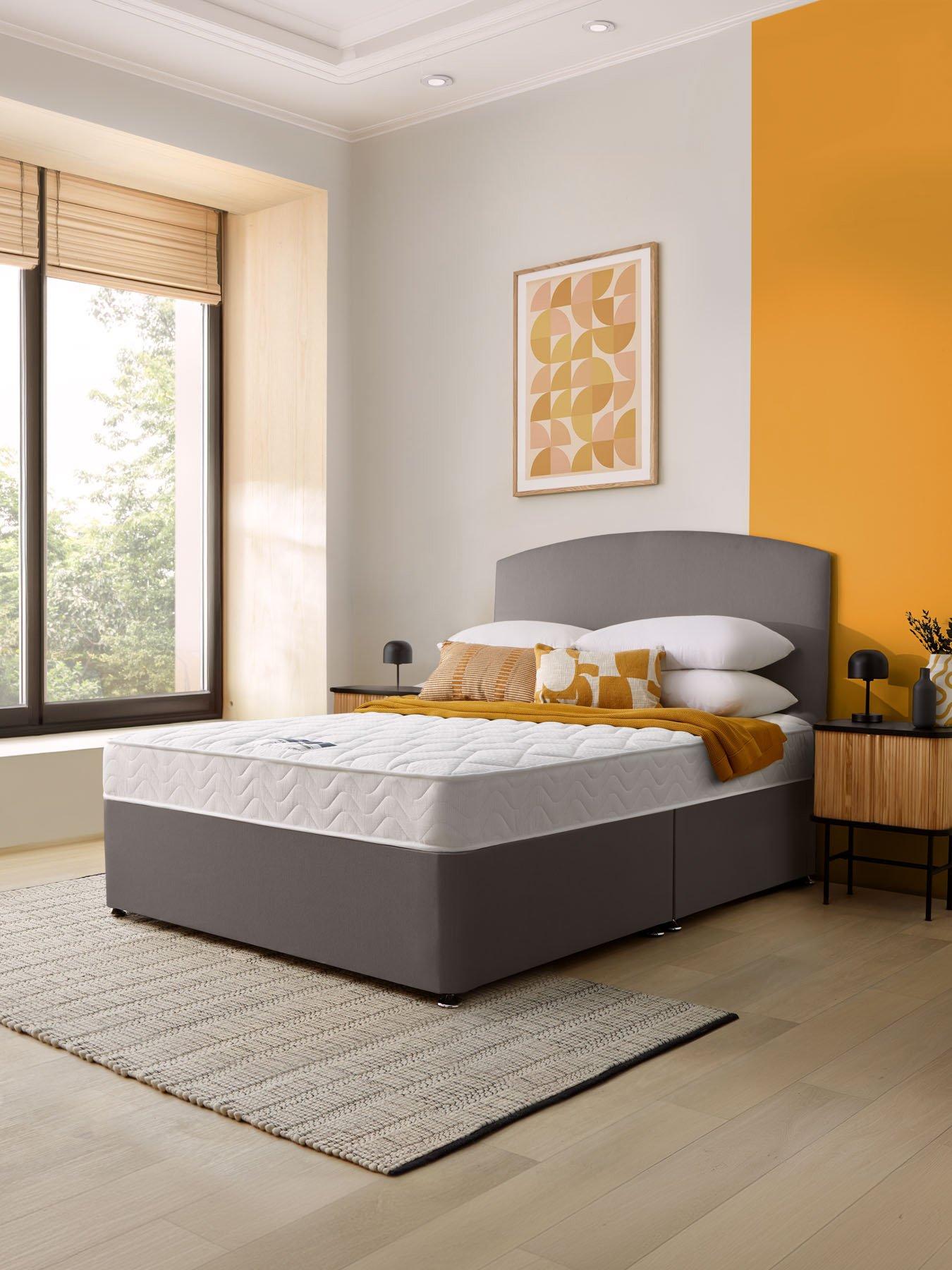 Image 1 of 7 of Silentnight Celine Double Divan - With Headboard
