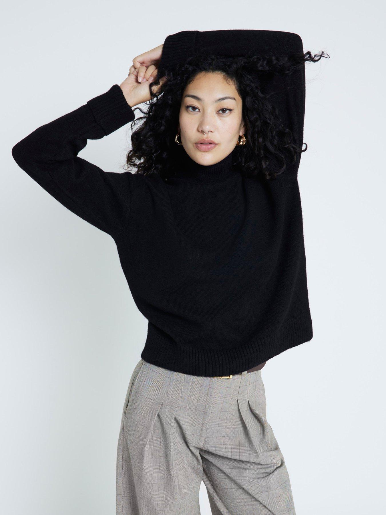 Roll neck jumper river island hot sale