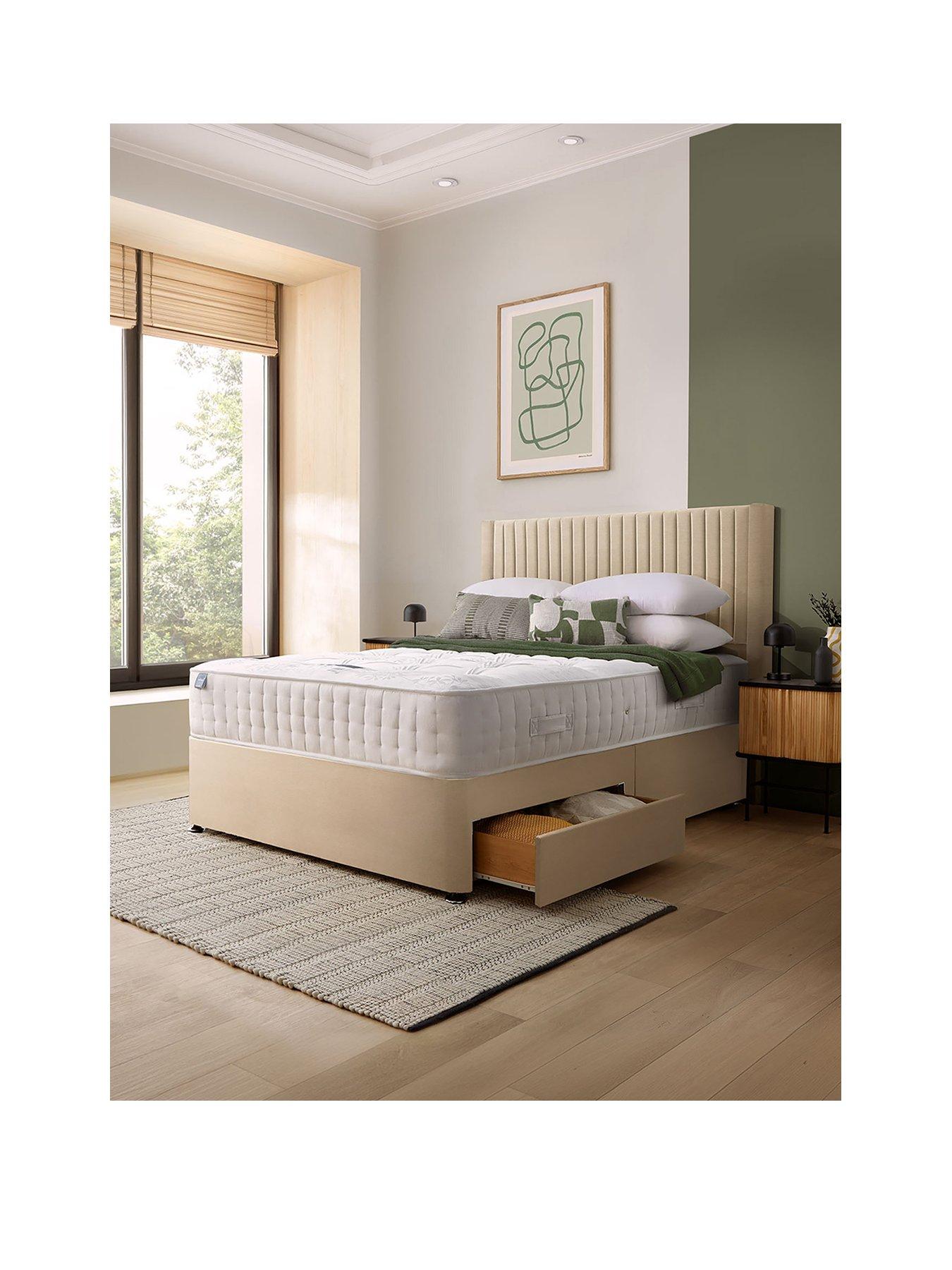 Image 2 of 4 of Silentnight 2000 Pocket Eco&nbsp;Divan Bed with Storage Options (Headboard Included) - Medium Firm