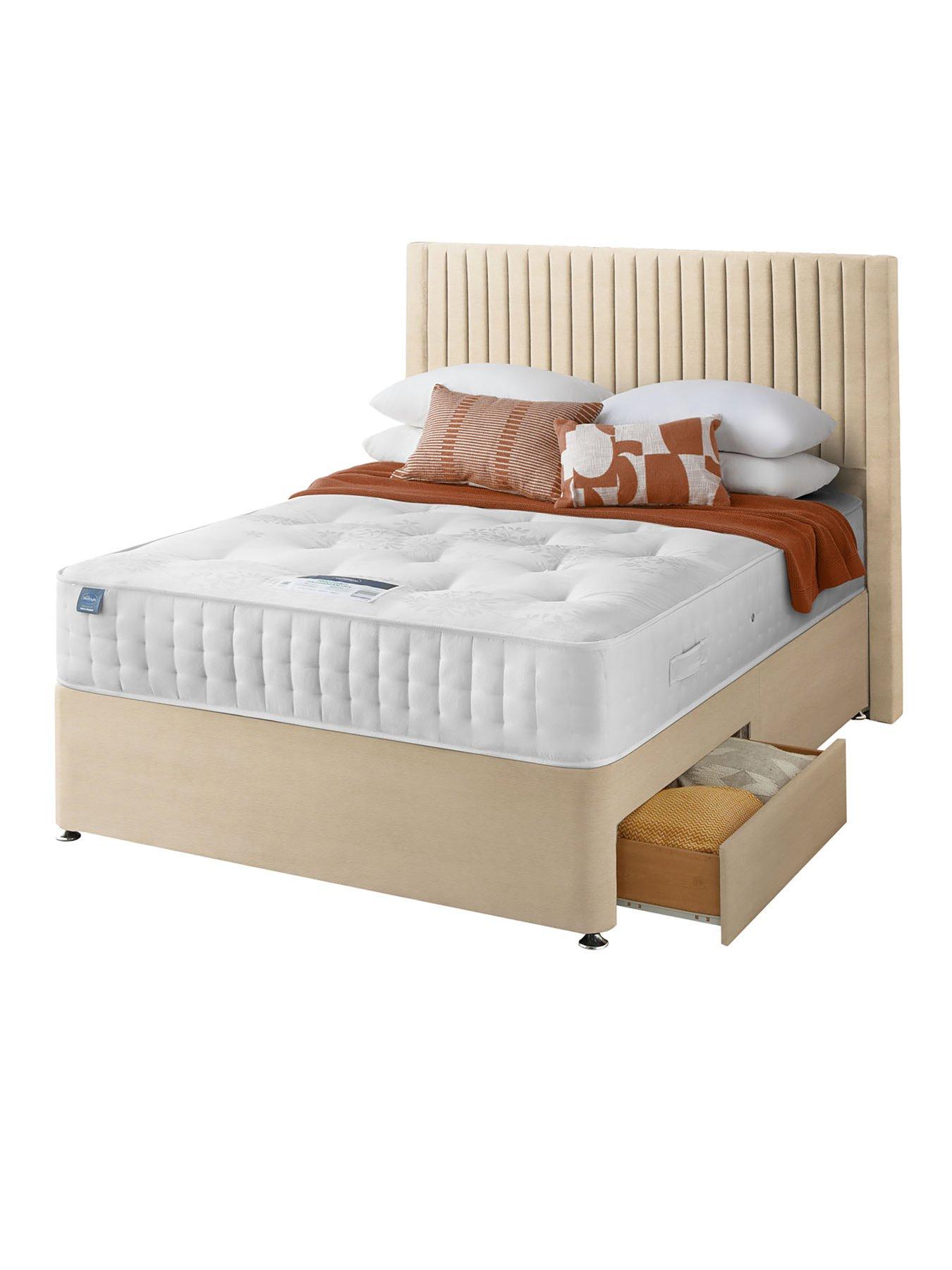 Image 3 of 4 of Silentnight 2000 Pocket Eco&nbsp;Divan Bed with Storage Options (Headboard Included) - Medium Firm