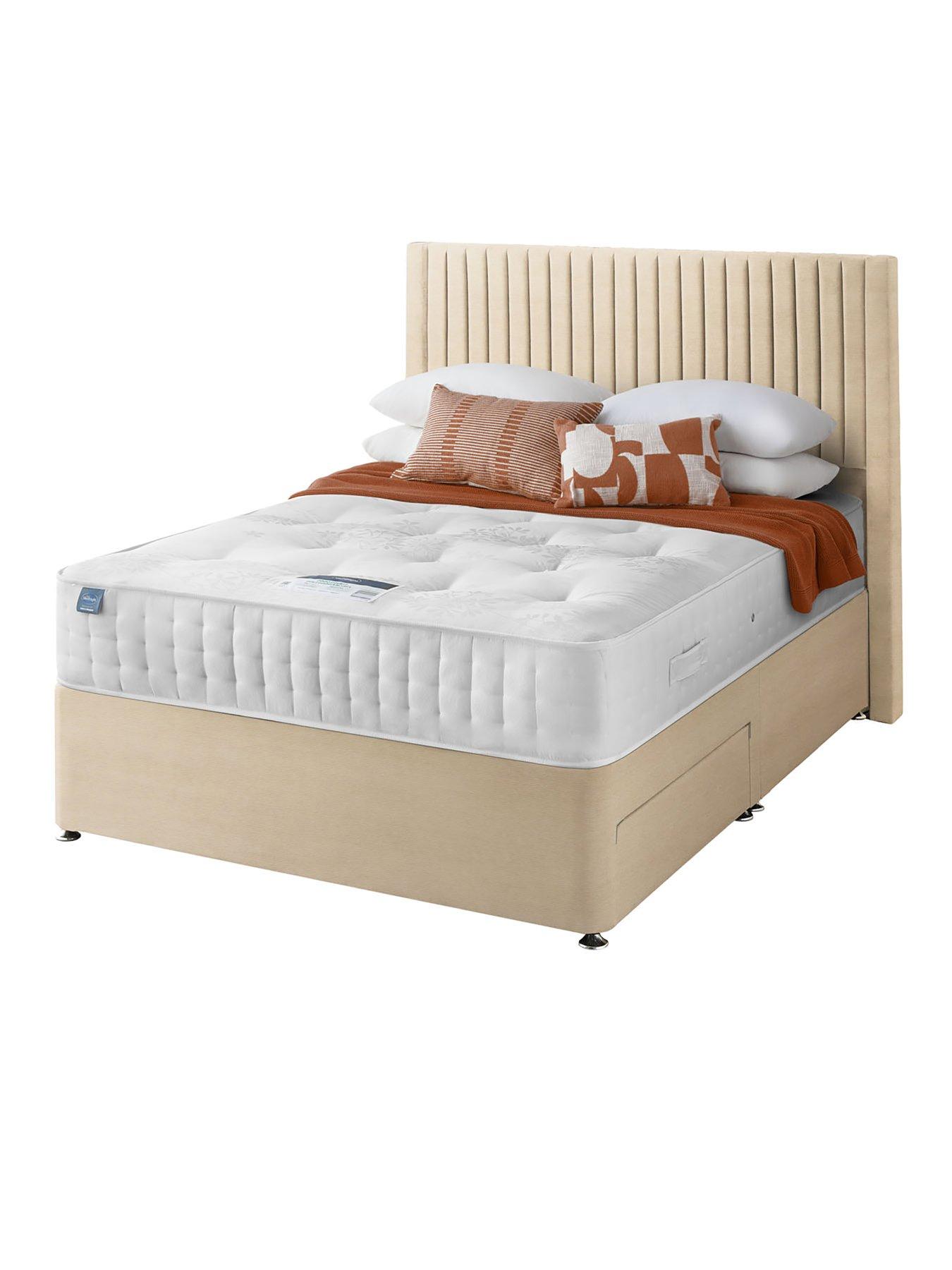 Image 4 of 4 of Silentnight 2000 Pocket Eco&nbsp;Divan Bed with Storage Options (Headboard Included) - Medium Firm