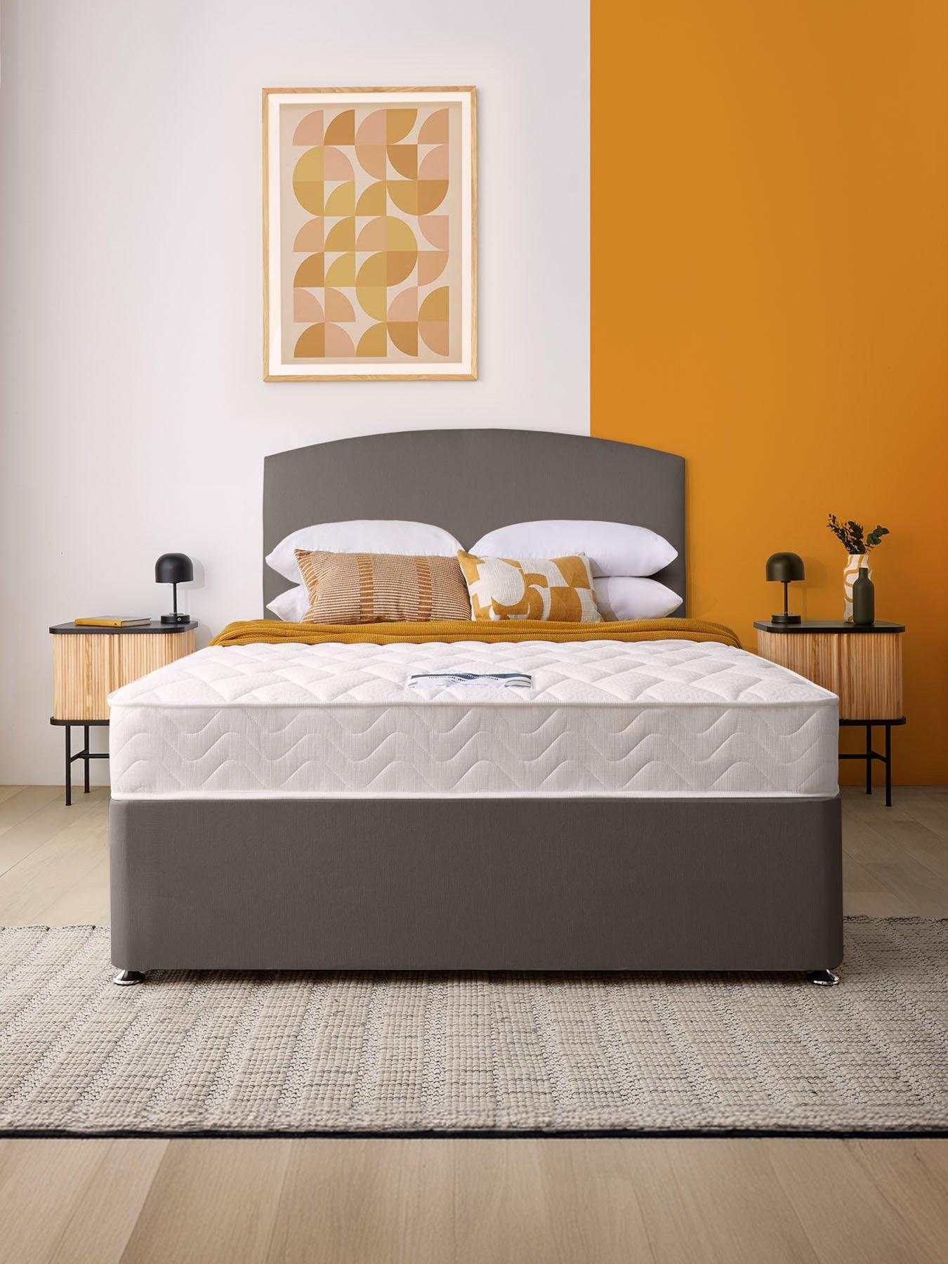undefined Miracoil Eco Divan Bed with Storage Options (Headboard Included) - Firm