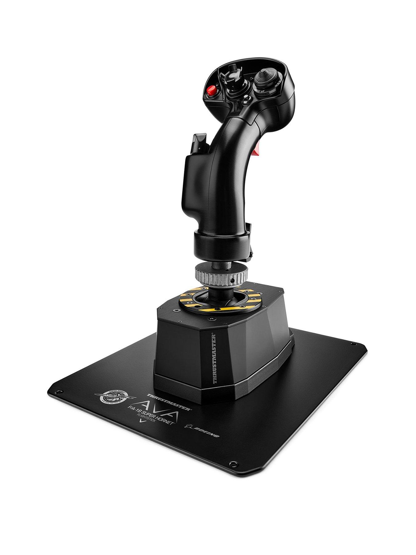 Image 1 of 7 of Thrustmaster AVA BASE + F/A 18C Hornet Flight Stick