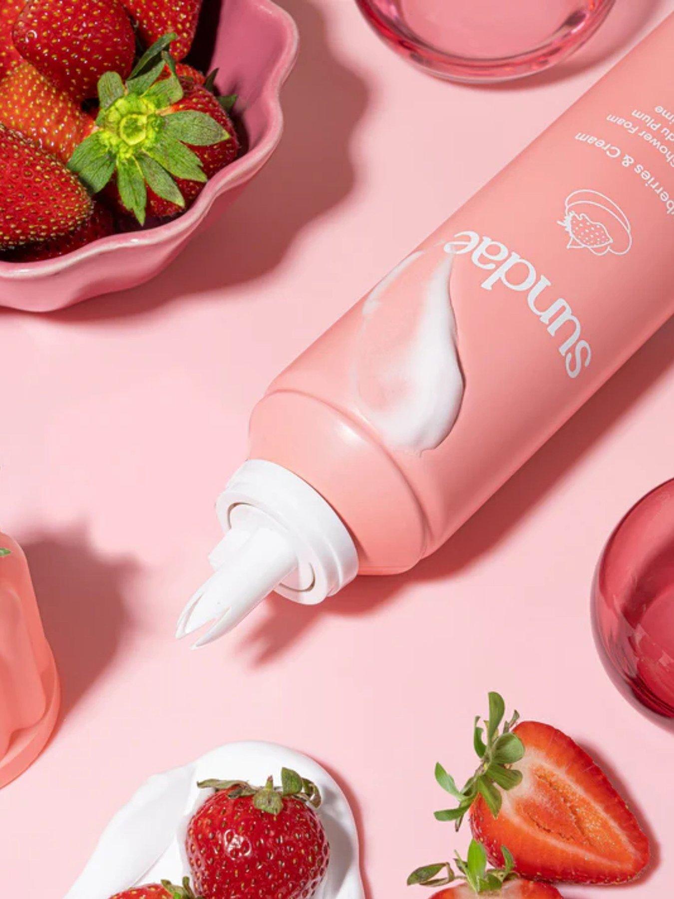Image 2 of 4 of Sundae Whipped Shower Foam Strawberries & Cream