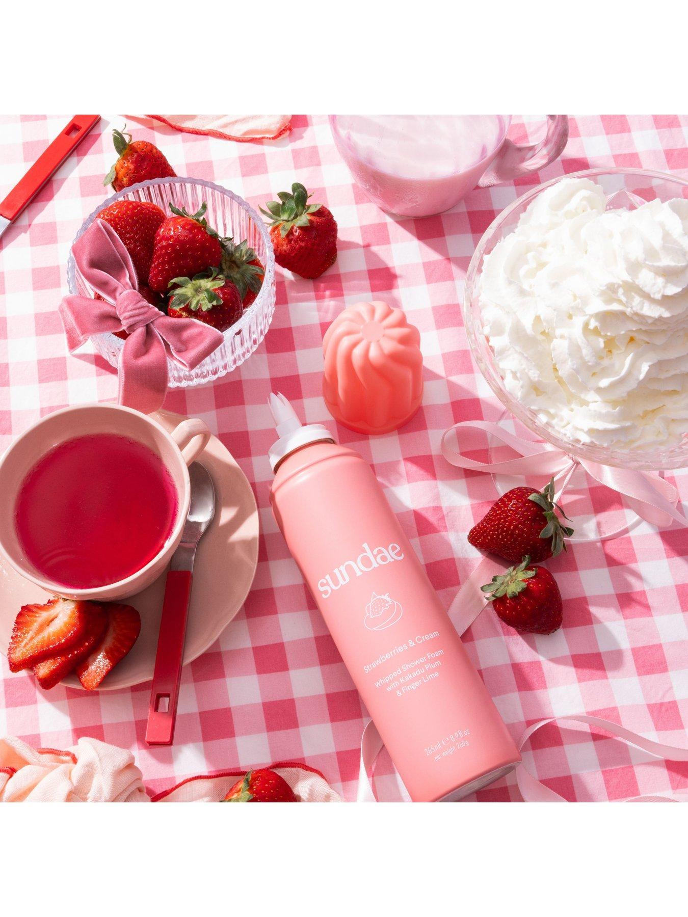 Image 3 of 4 of Sundae Whipped Shower Foam Strawberries & Cream