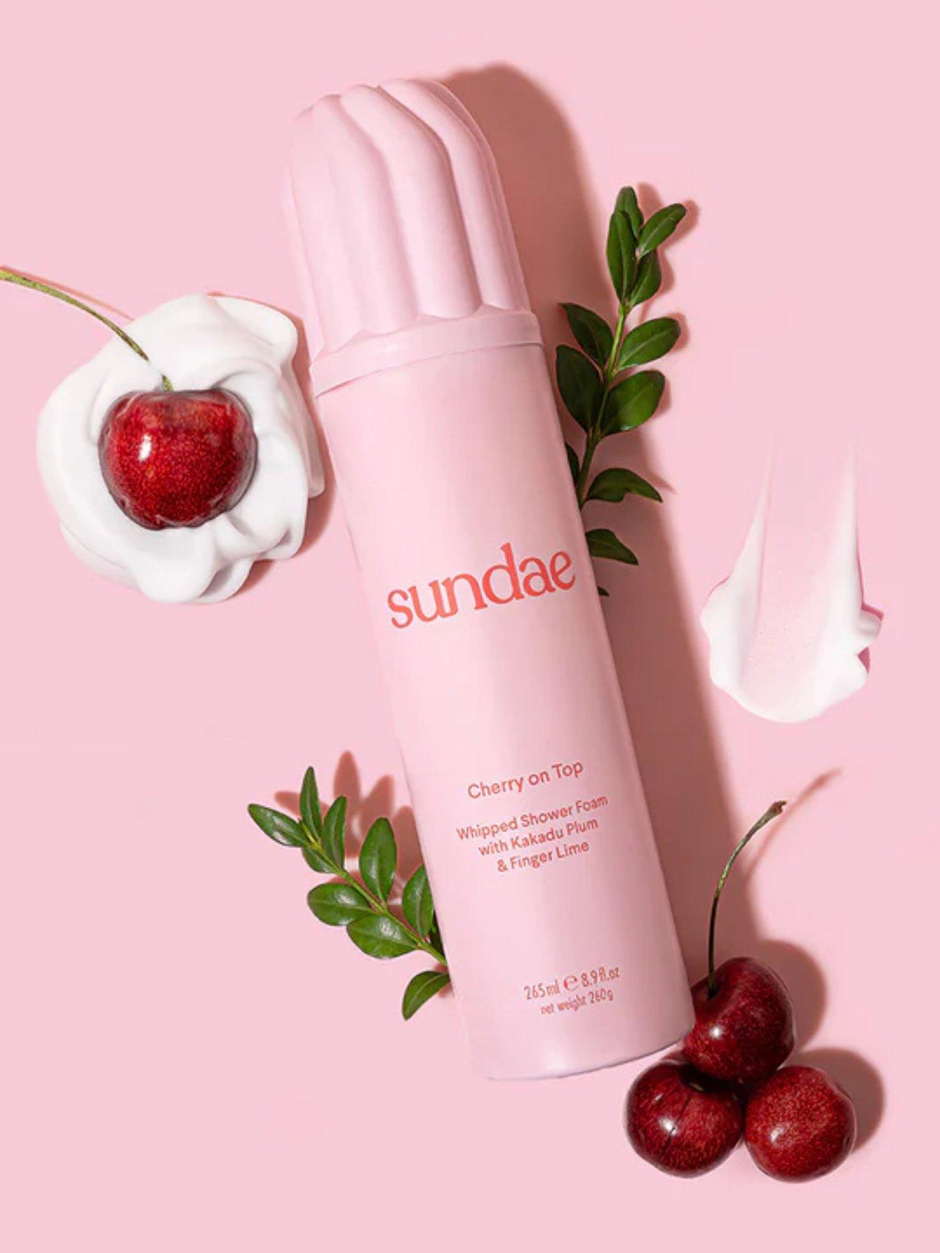 Image 3 of 5 of Sundae Very Berry Whipped Moisturiser & Cherry Whipped Shower Foam Duo