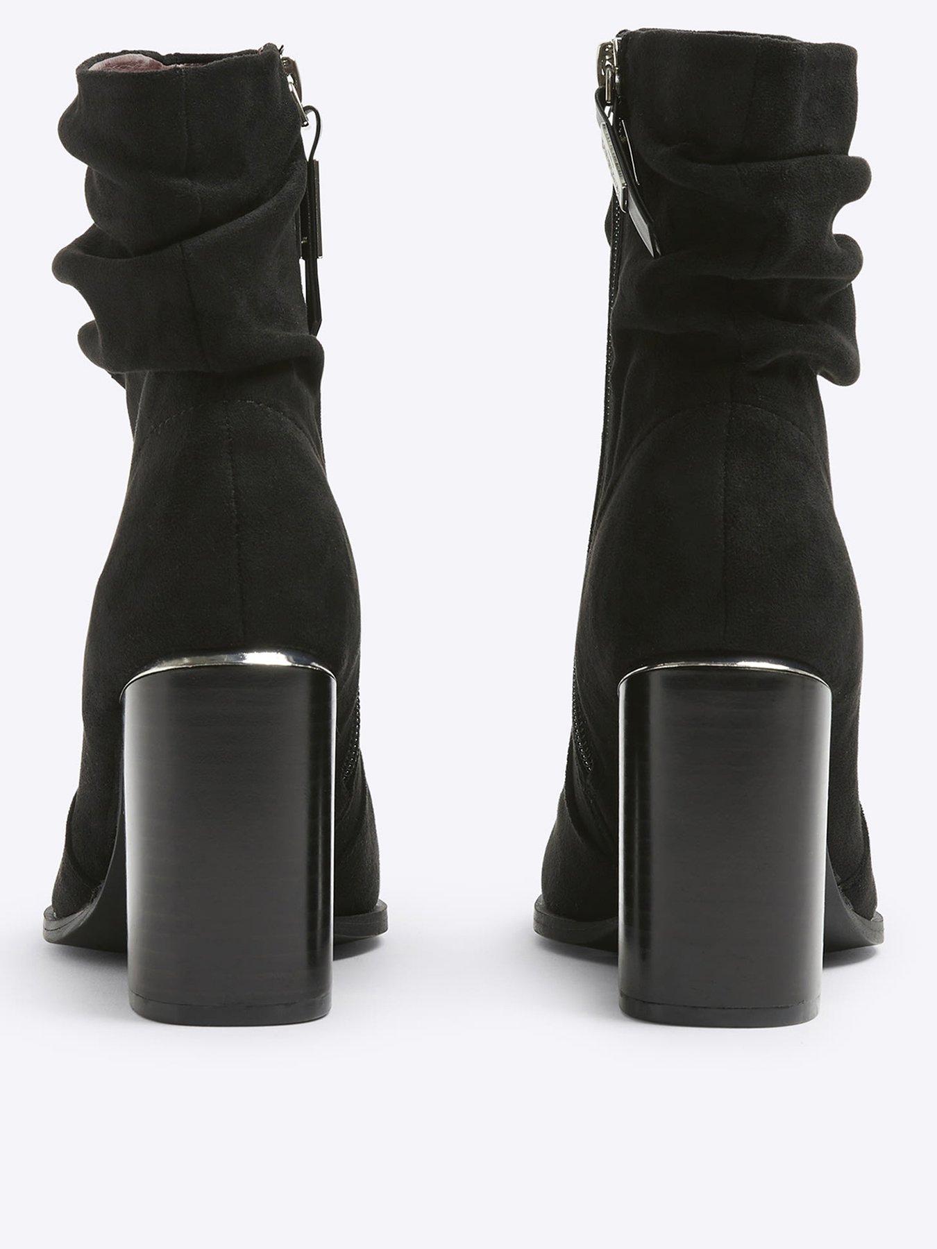 Wide fit slouch boots uk sales
