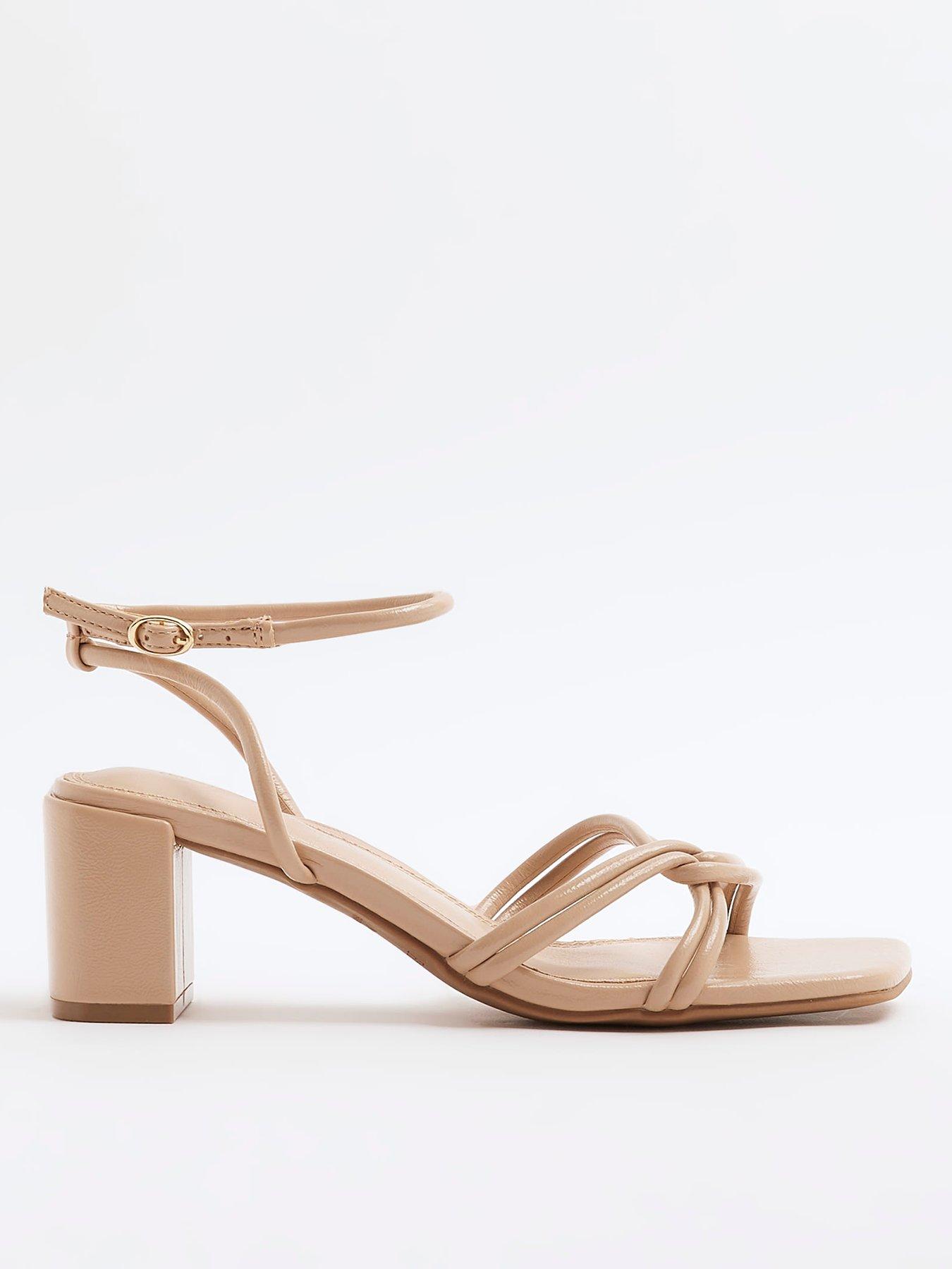 River island nude shoes on sale