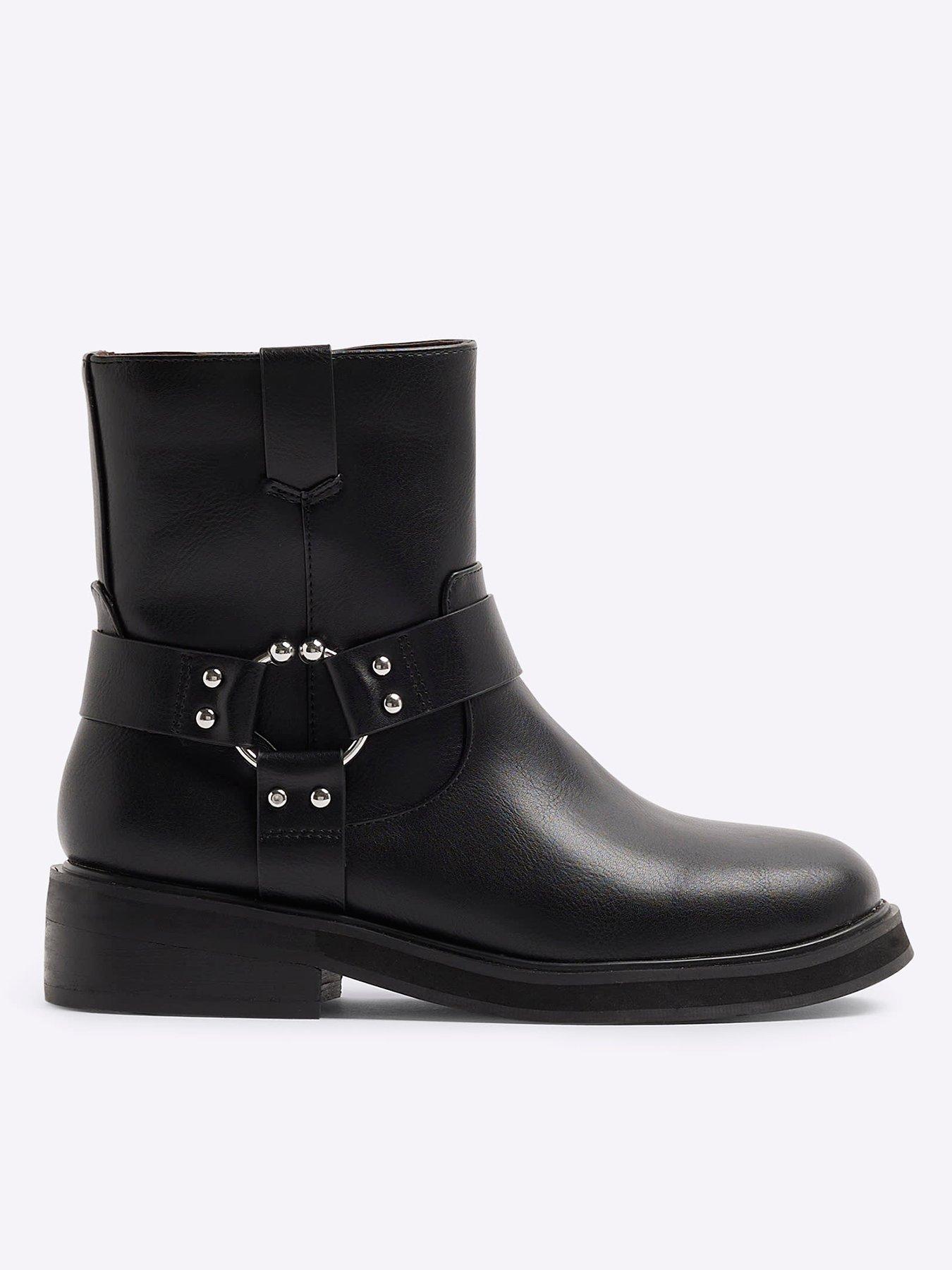 undefined Biker Boot - Black