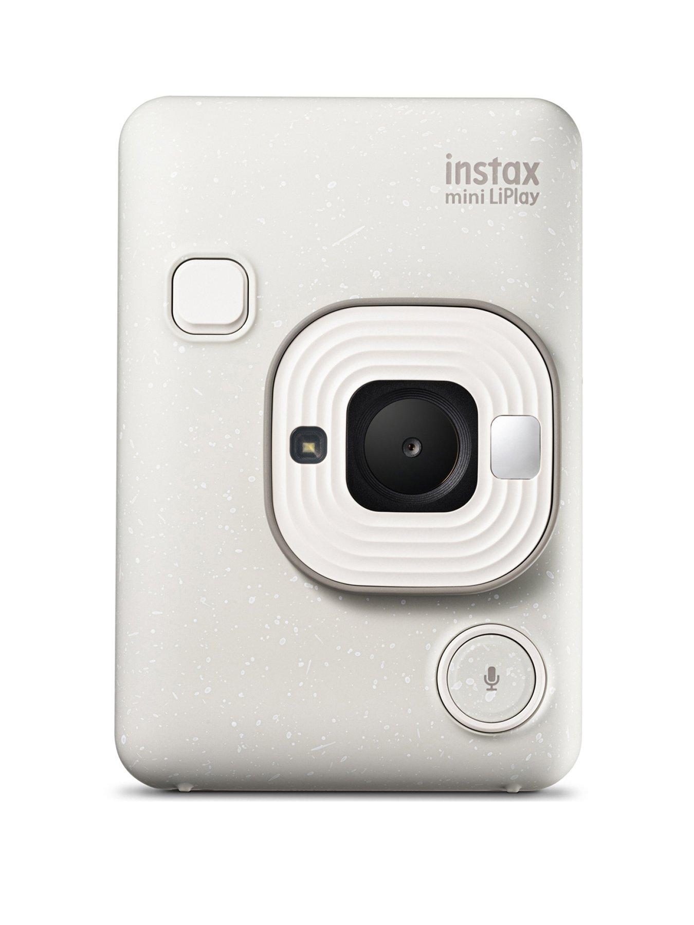 Fujifilm Instax Mini LiPlay Hybrid Instant Camera Misty White