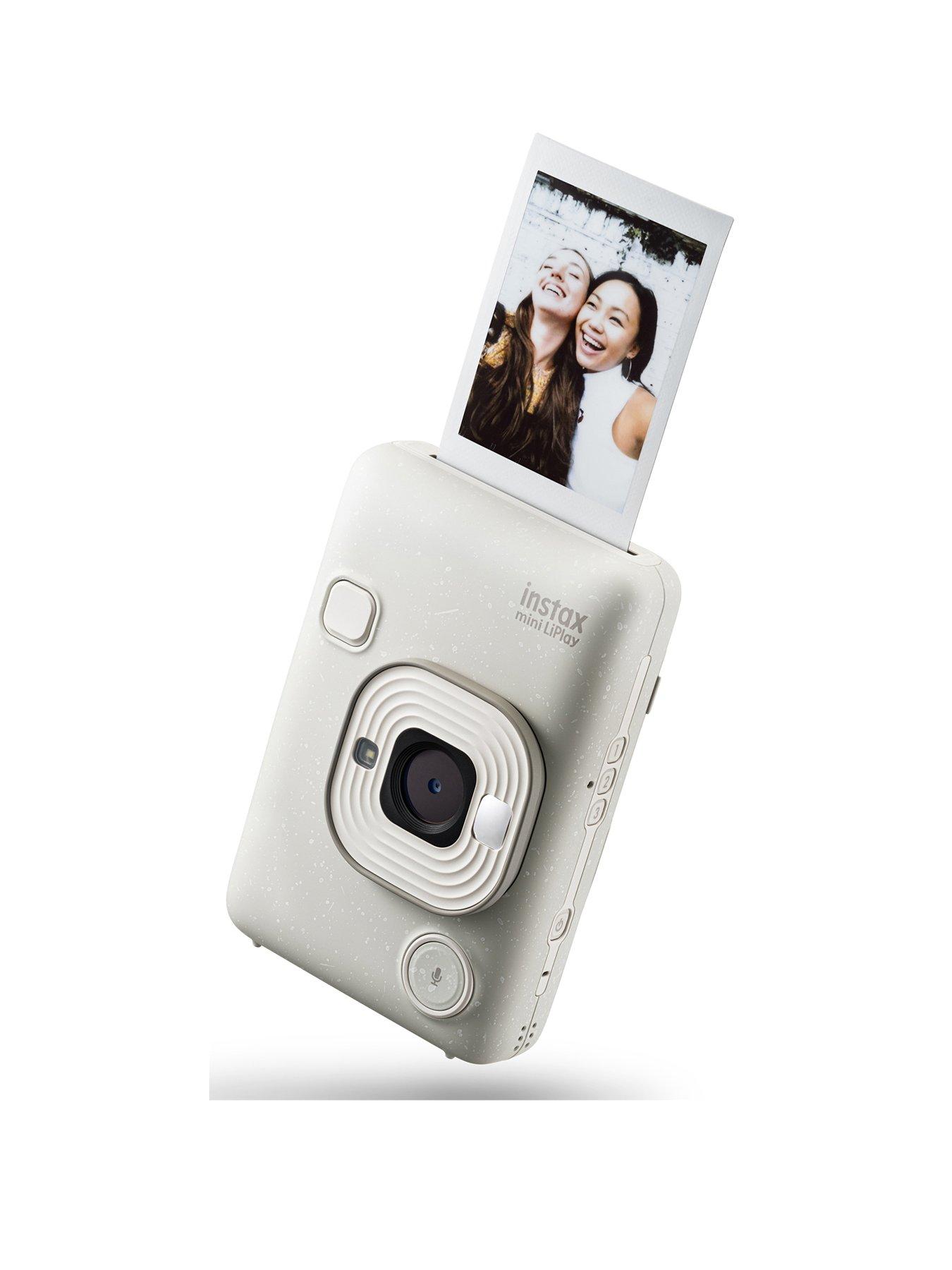 Image 2 of 7 of Fujifilm Instax Mini LiPlay Hybrid Instant Camera - Misty White
