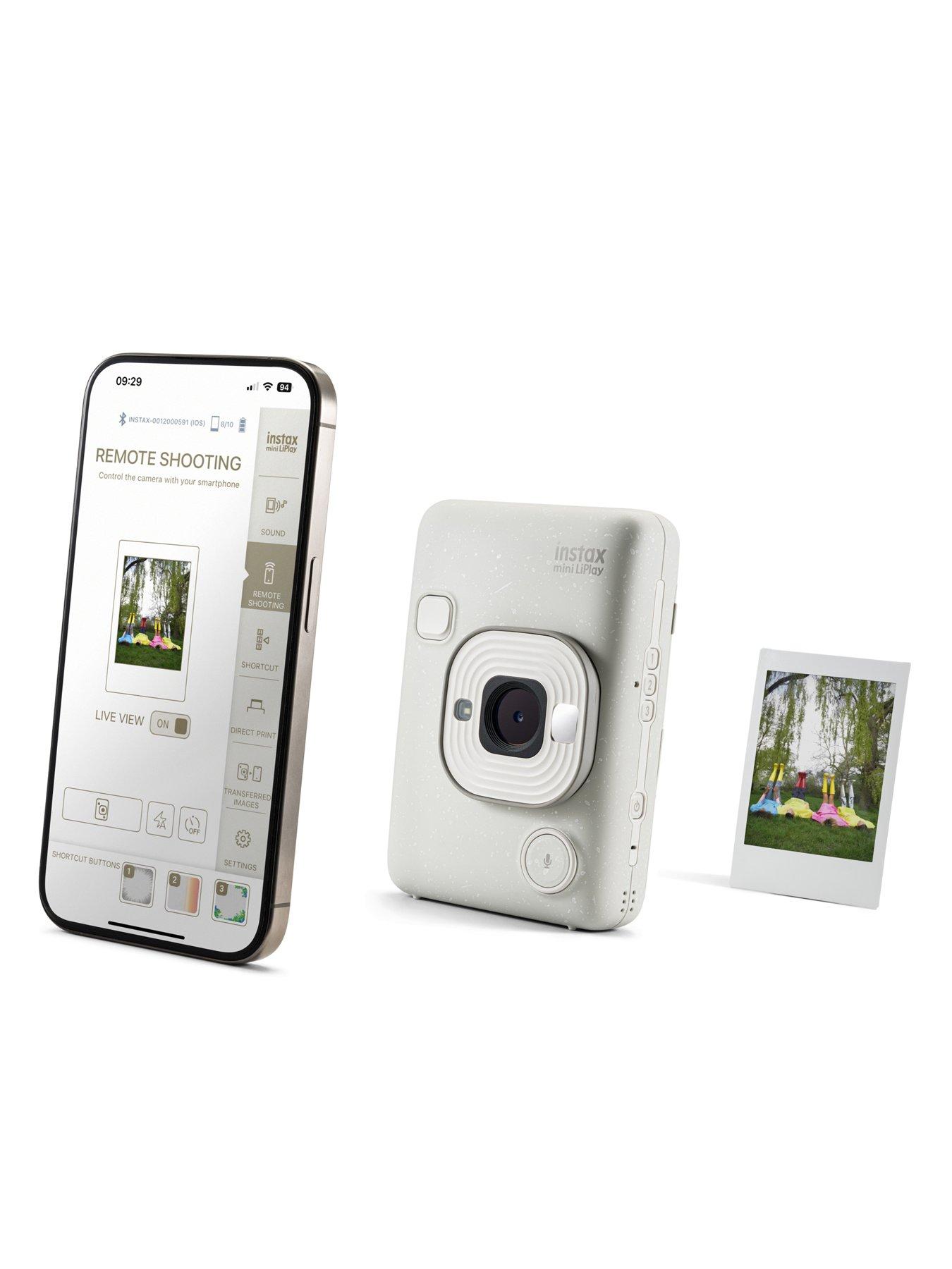 Image 5 of 7 of Fujifilm Instax Mini LiPlay Hybrid Instant Camera - Misty White