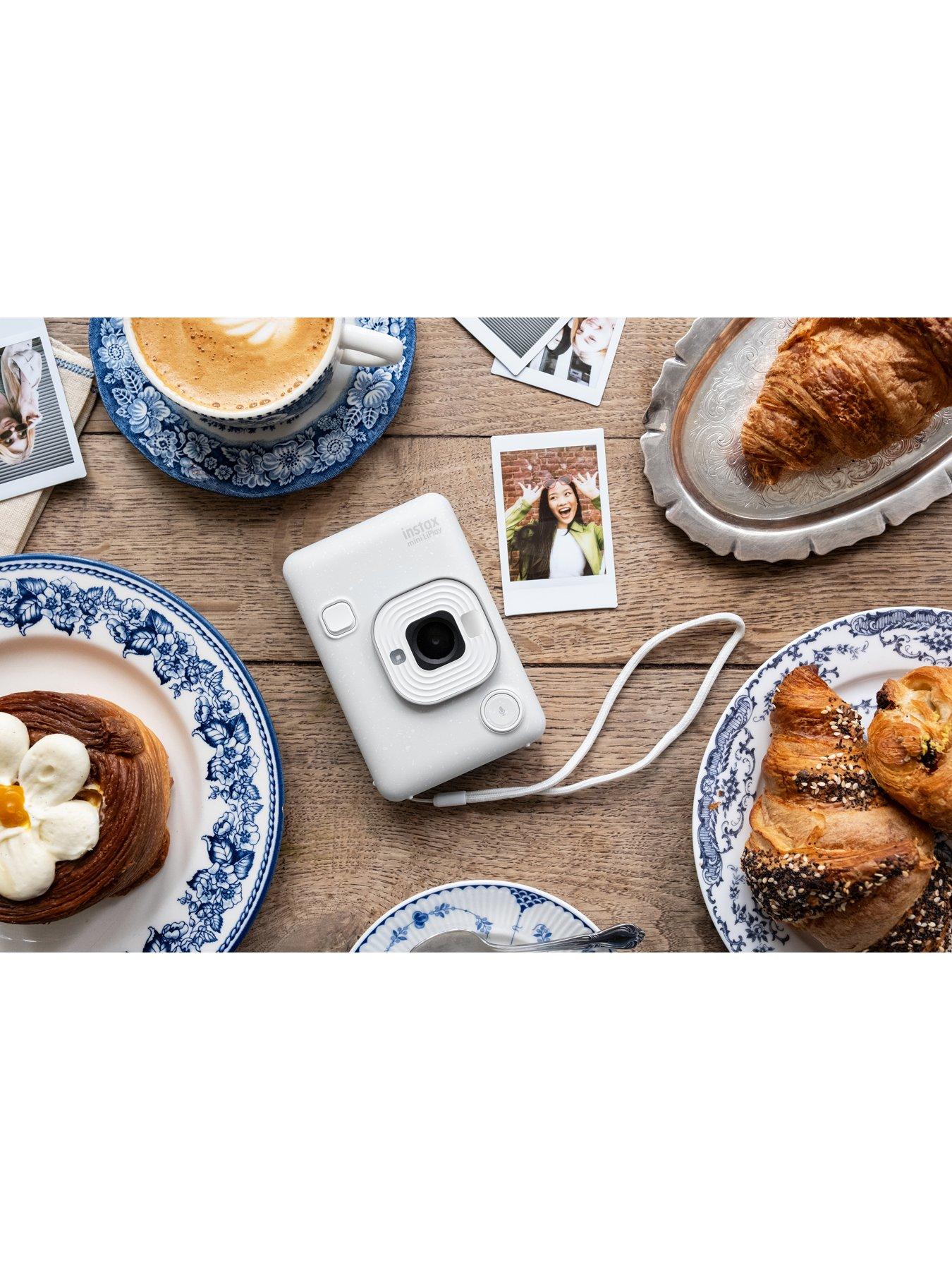 Image 7 of 7 of Fujifilm Instax Mini LiPlay Hybrid Instant Camera - Misty White