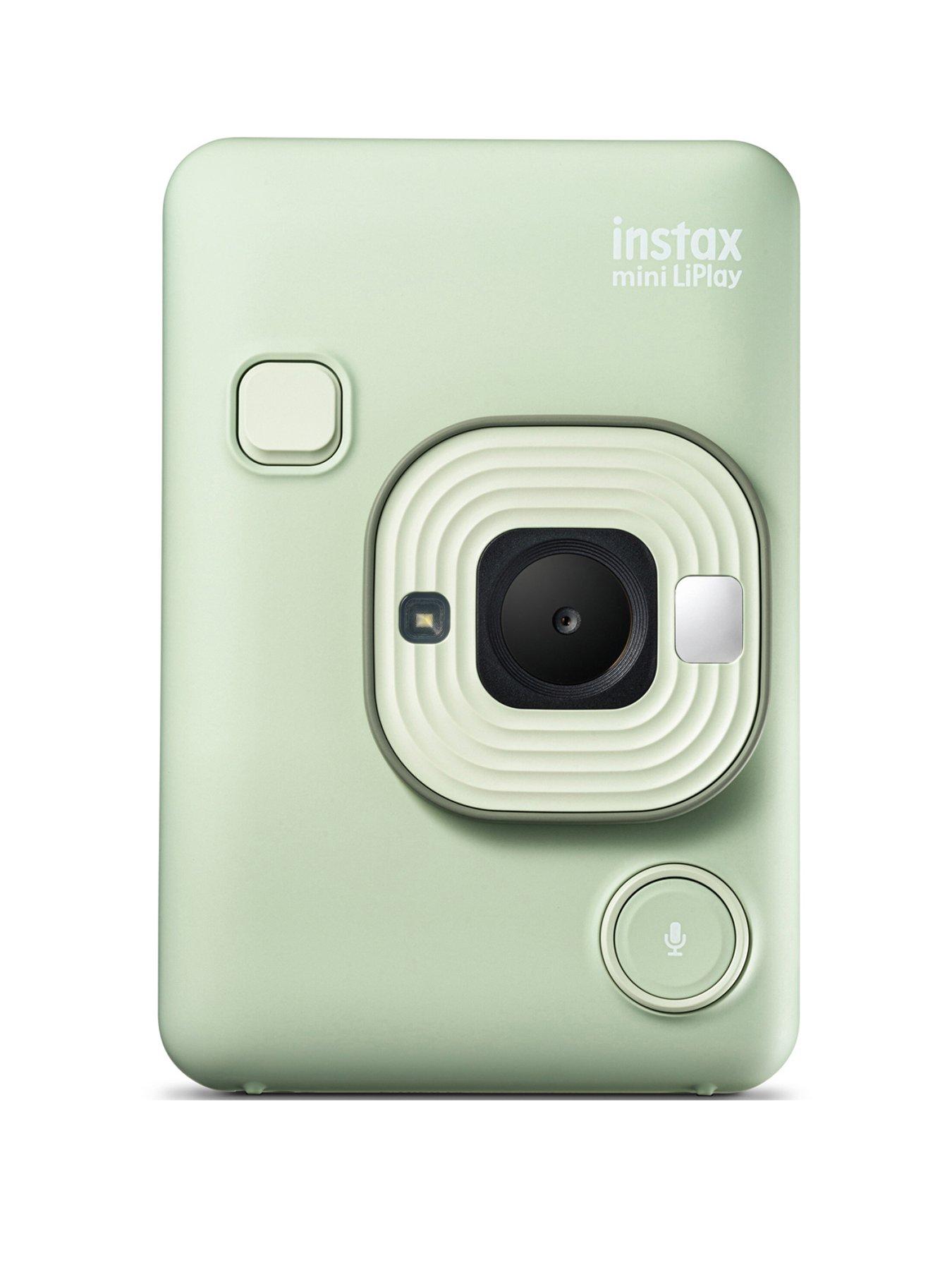 Fujifilm Instax Mini LiPlay Hybrid Instant Camera - Misty White