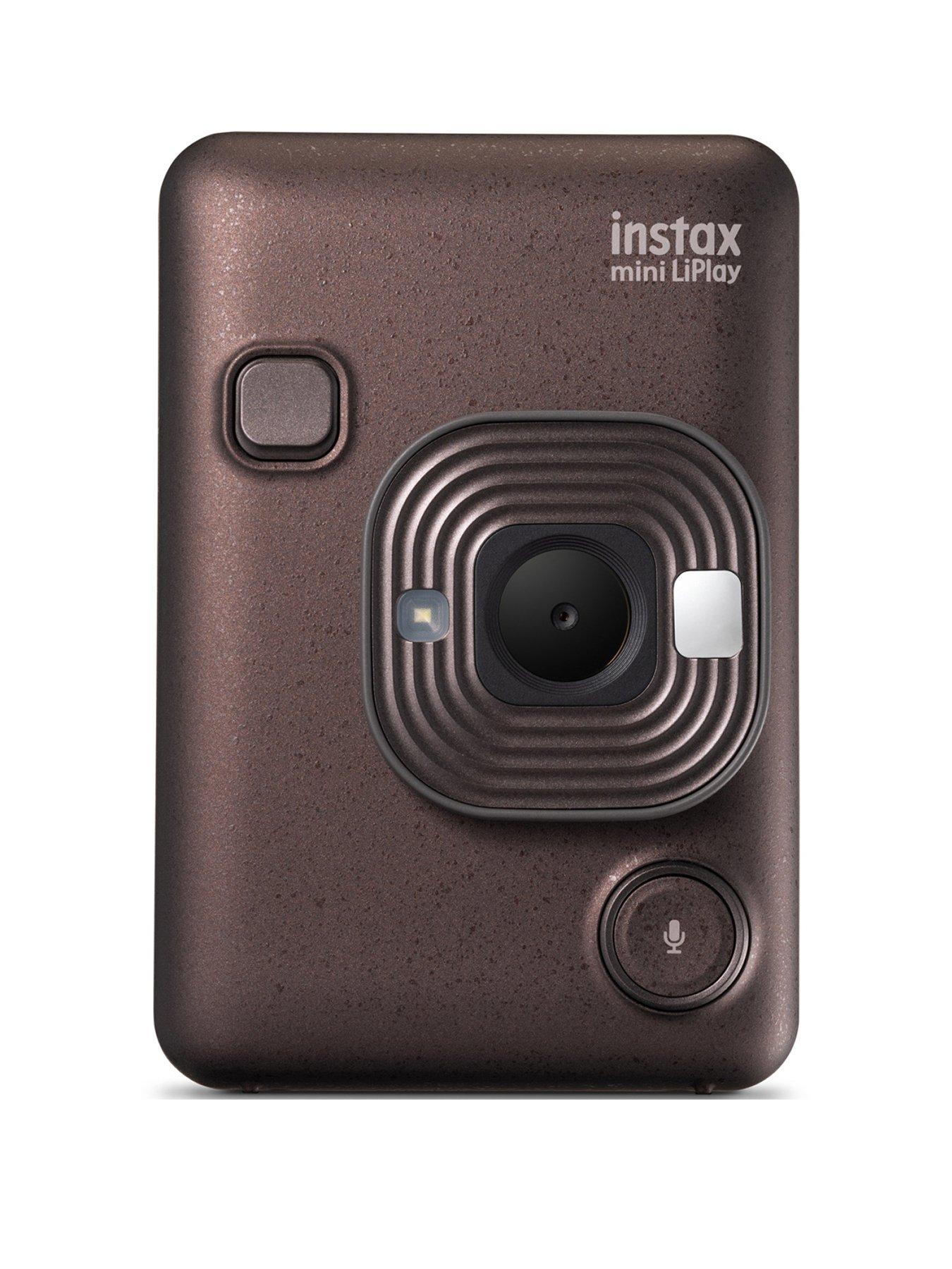 Fujifilm Instax Mini LiPlay Hybrid Instant Camera - Misty White