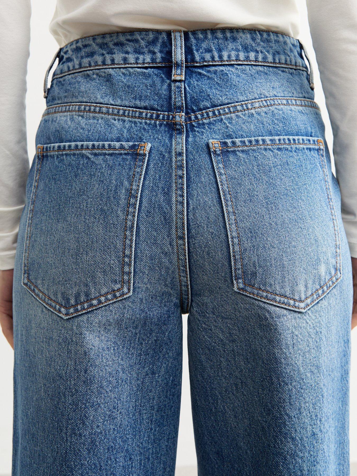 JJXX Tokyo Wide High Waisted Denim Jeans | Jarrolds, Norwich