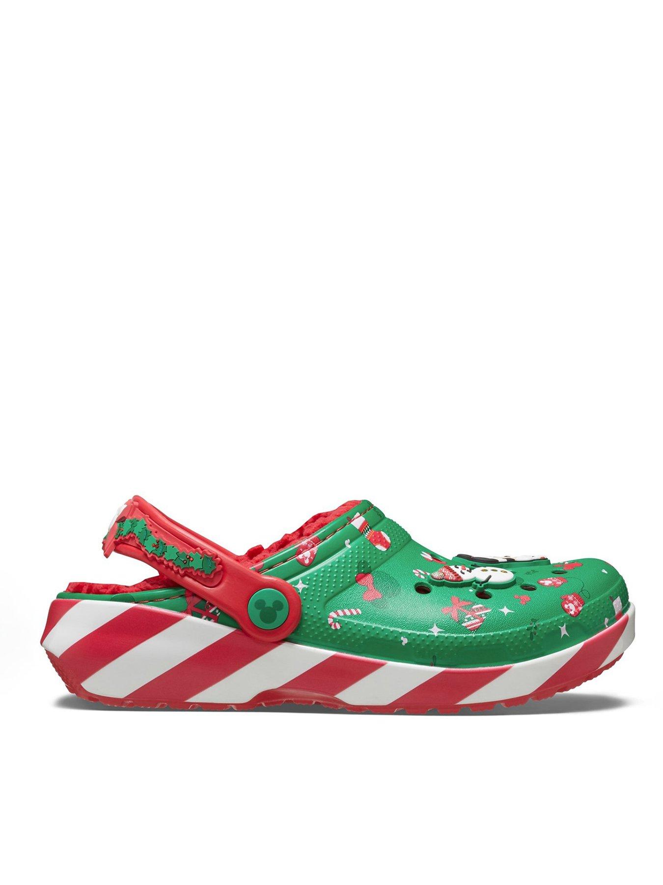 Crocs Crocskids Disney Christmas Lined Clog