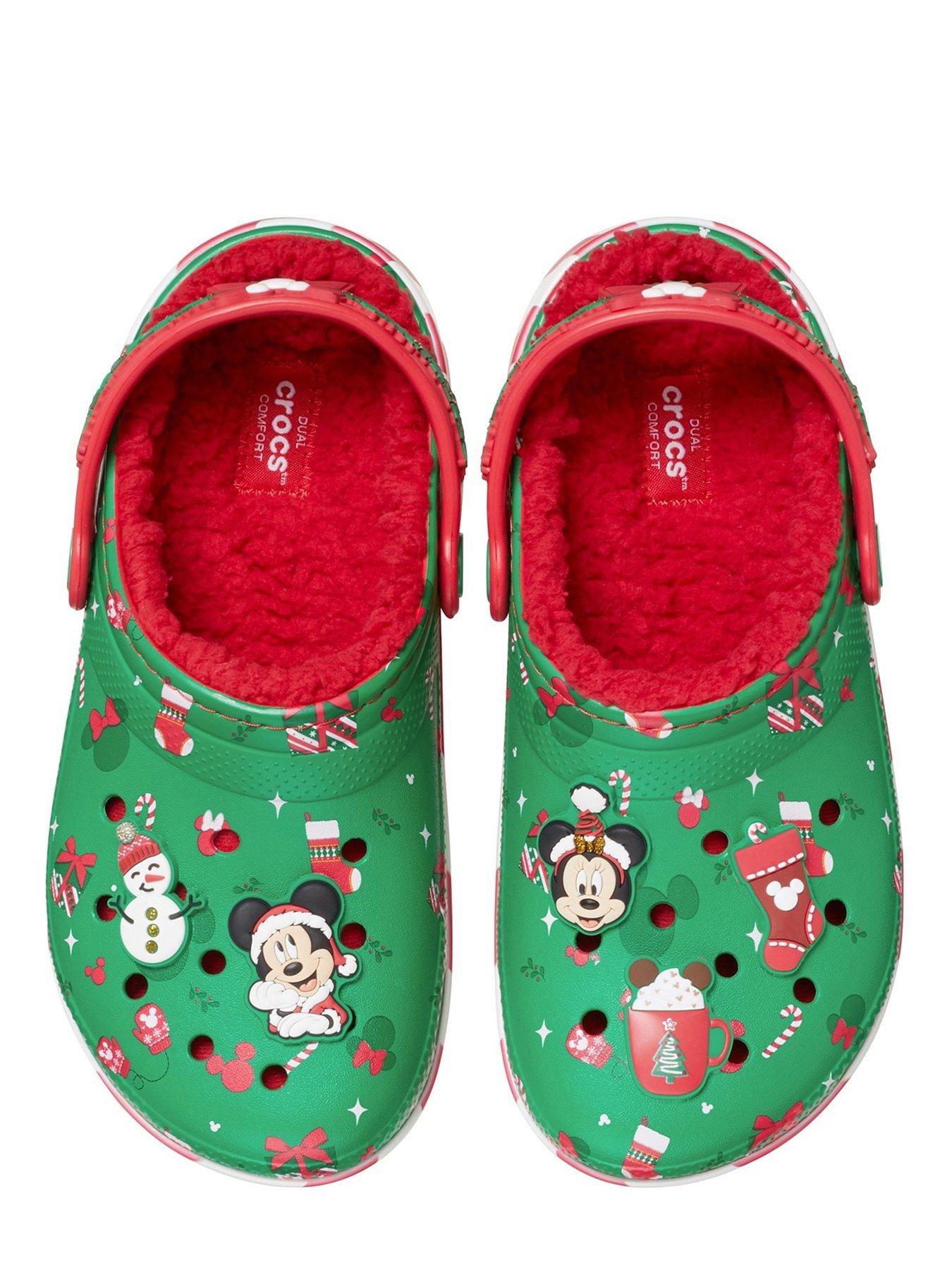 Crocs CrocsKids Disney Christmas Lined Clog Multi Very