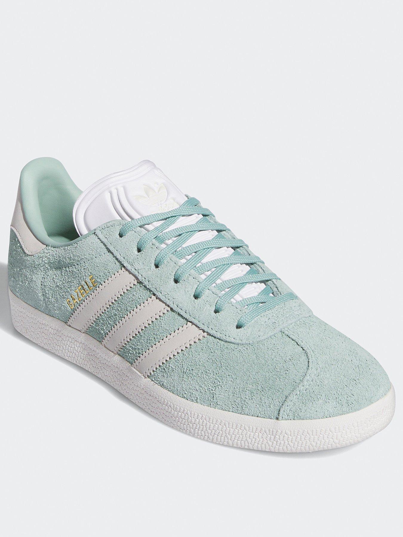 Adidas gazelle light grey womens hot sale