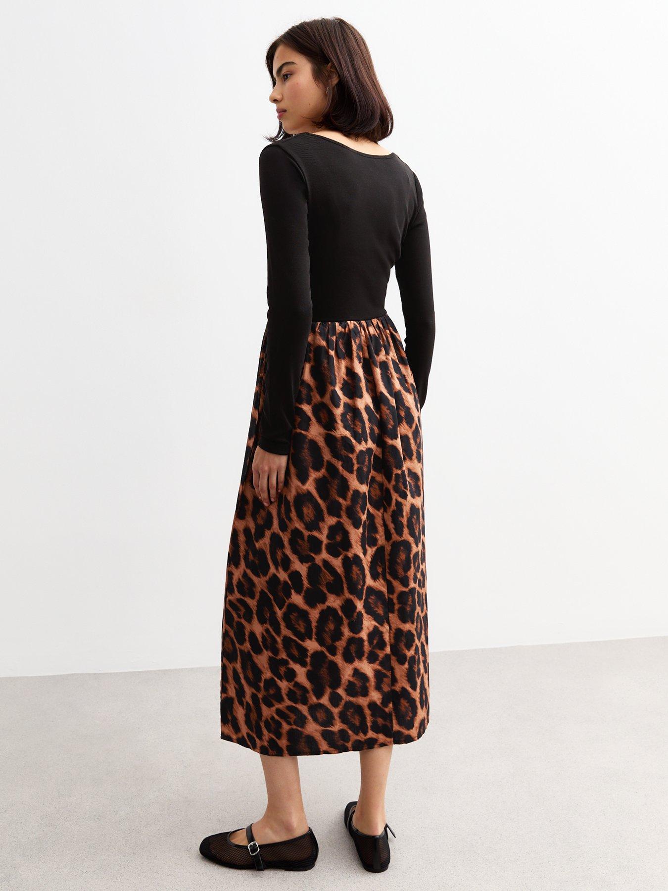 Leopard print skirt very.co.uk best sale