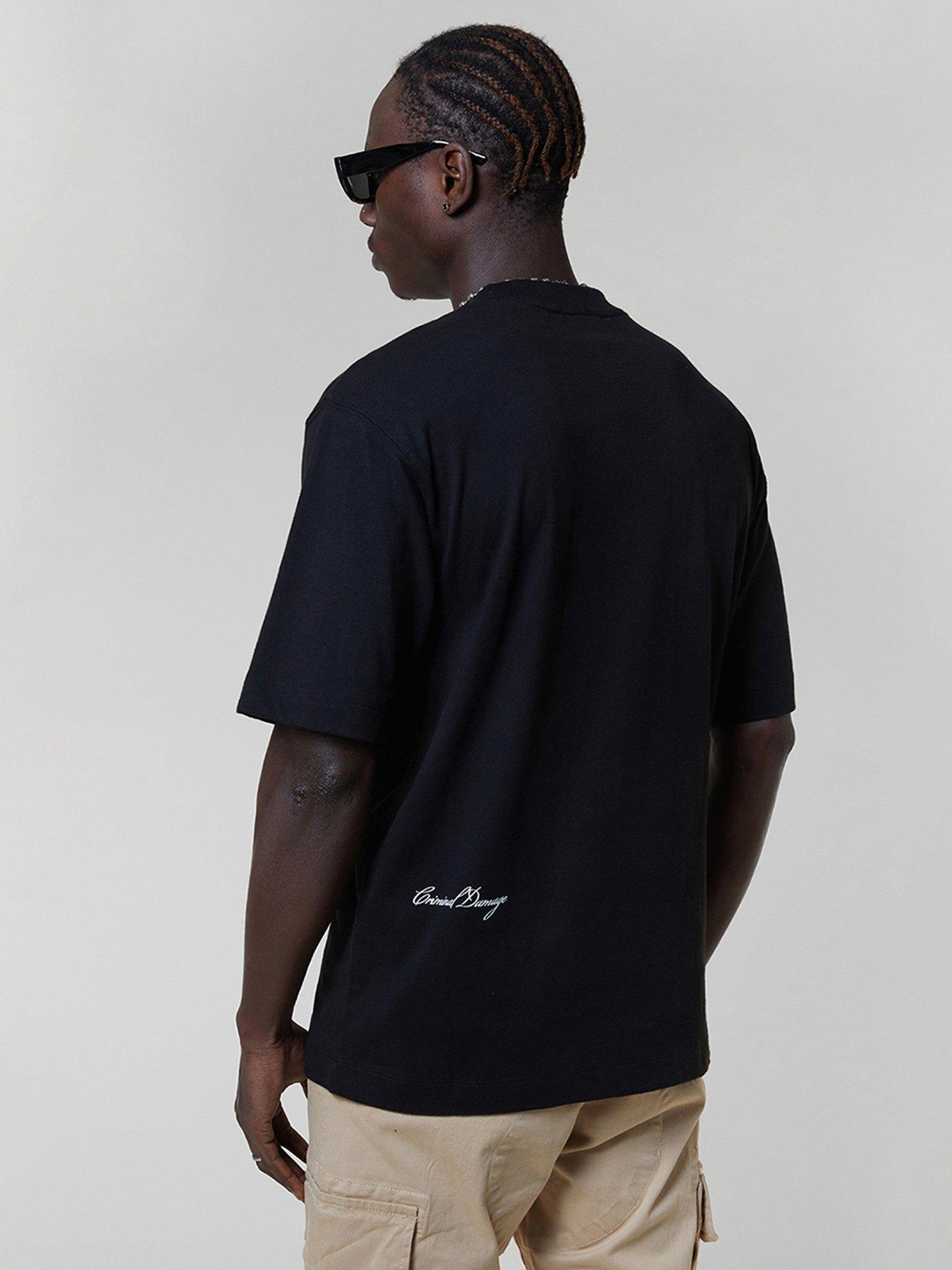 Image 2 of 4 of Criminal Damage Criminal Damage&nbsp;T-Shirt - Black