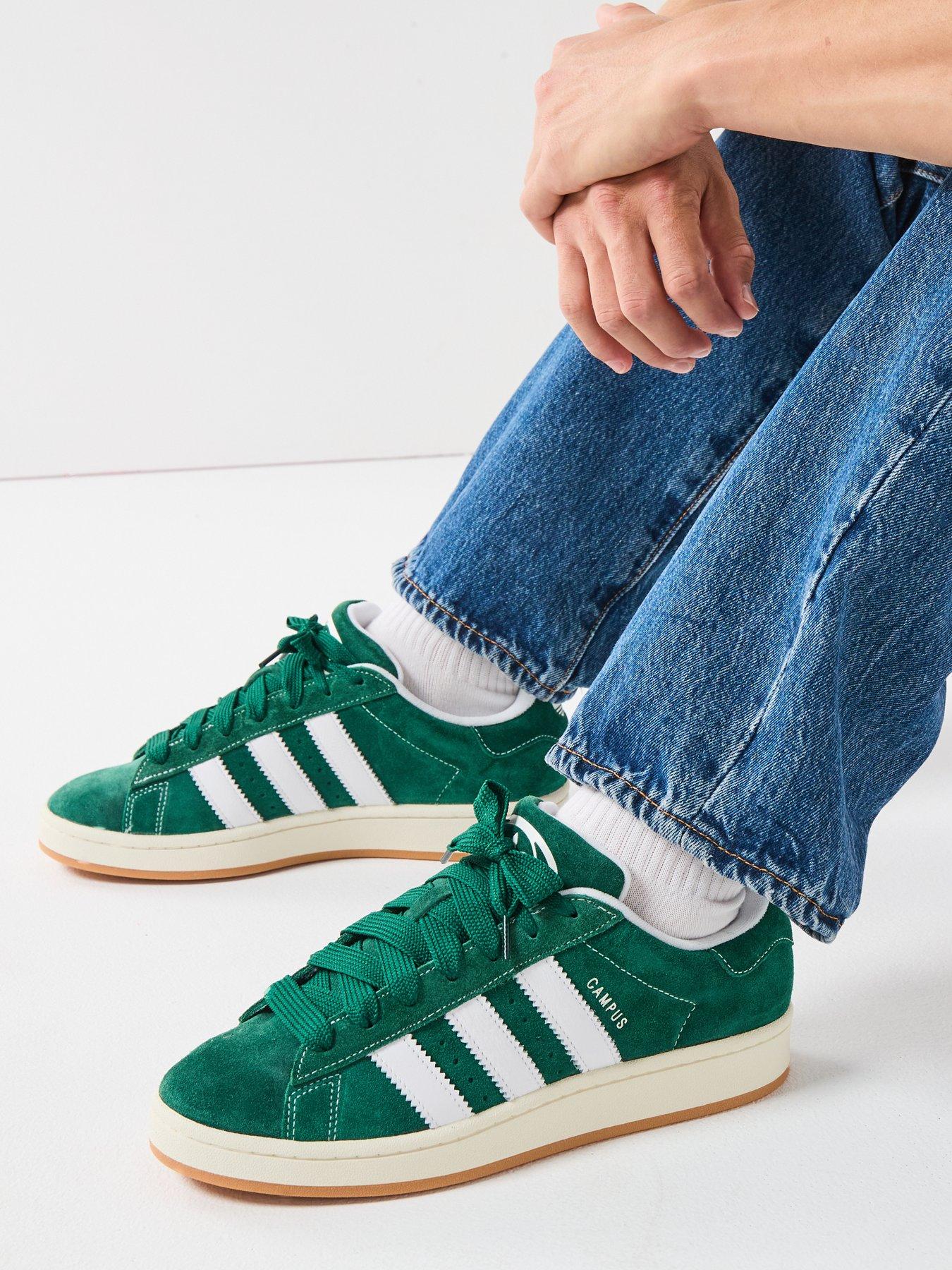 Image 1 of 8 of adidas Originals Mens Campus 00S Trainers - Dark Green
