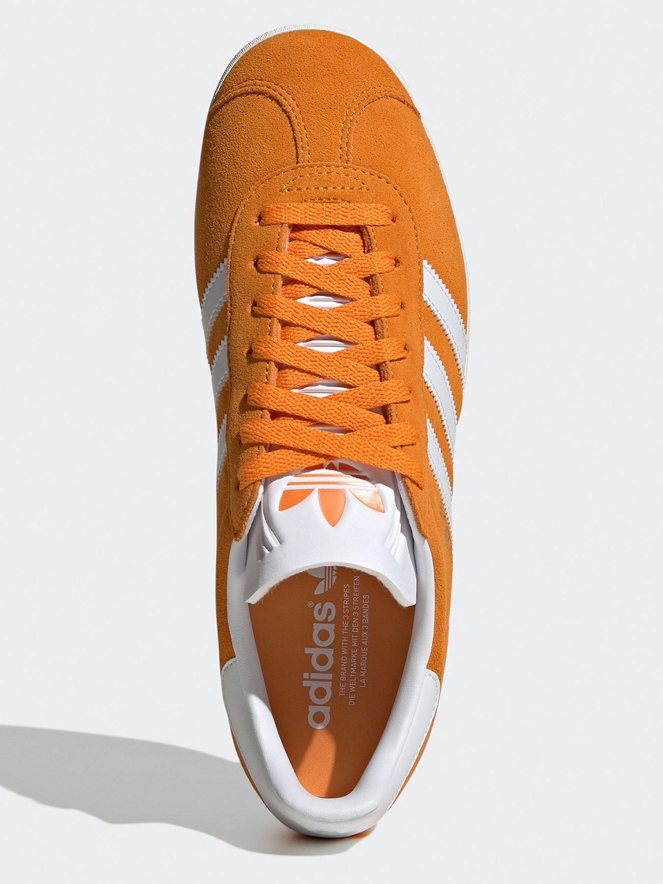 adidas Originals Men s Gazelle Trainers Orange White Very