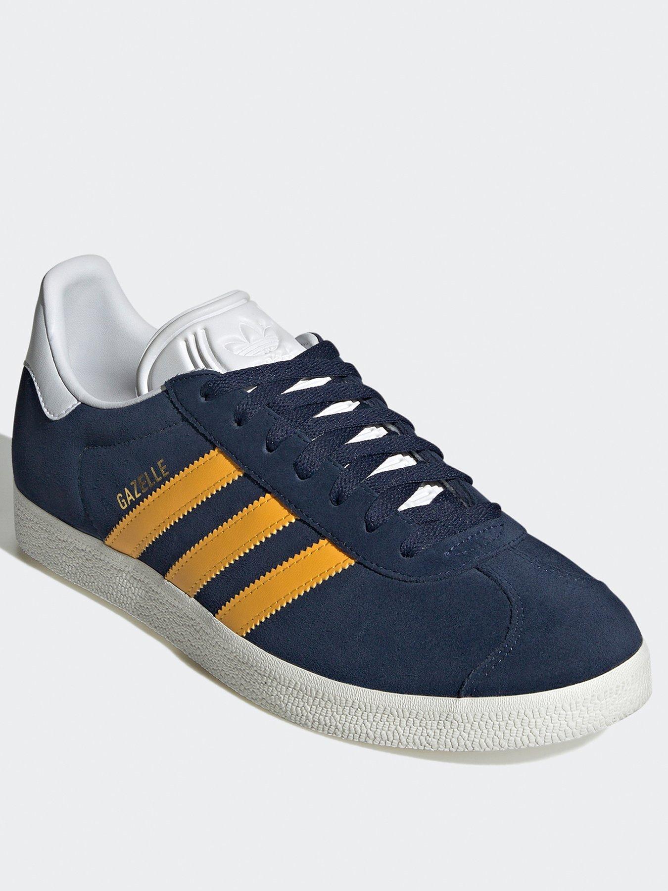 Gazelle trainers mens grey best sale