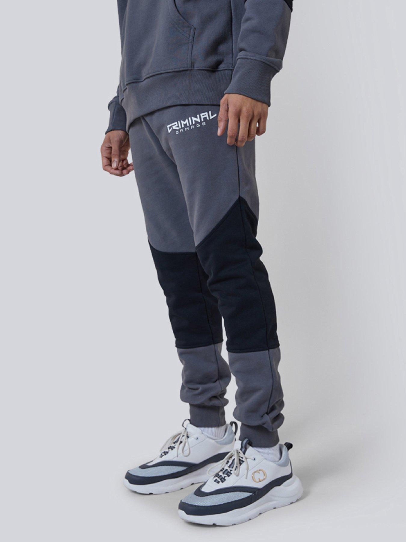 undefined Roman Track Joggers - Black