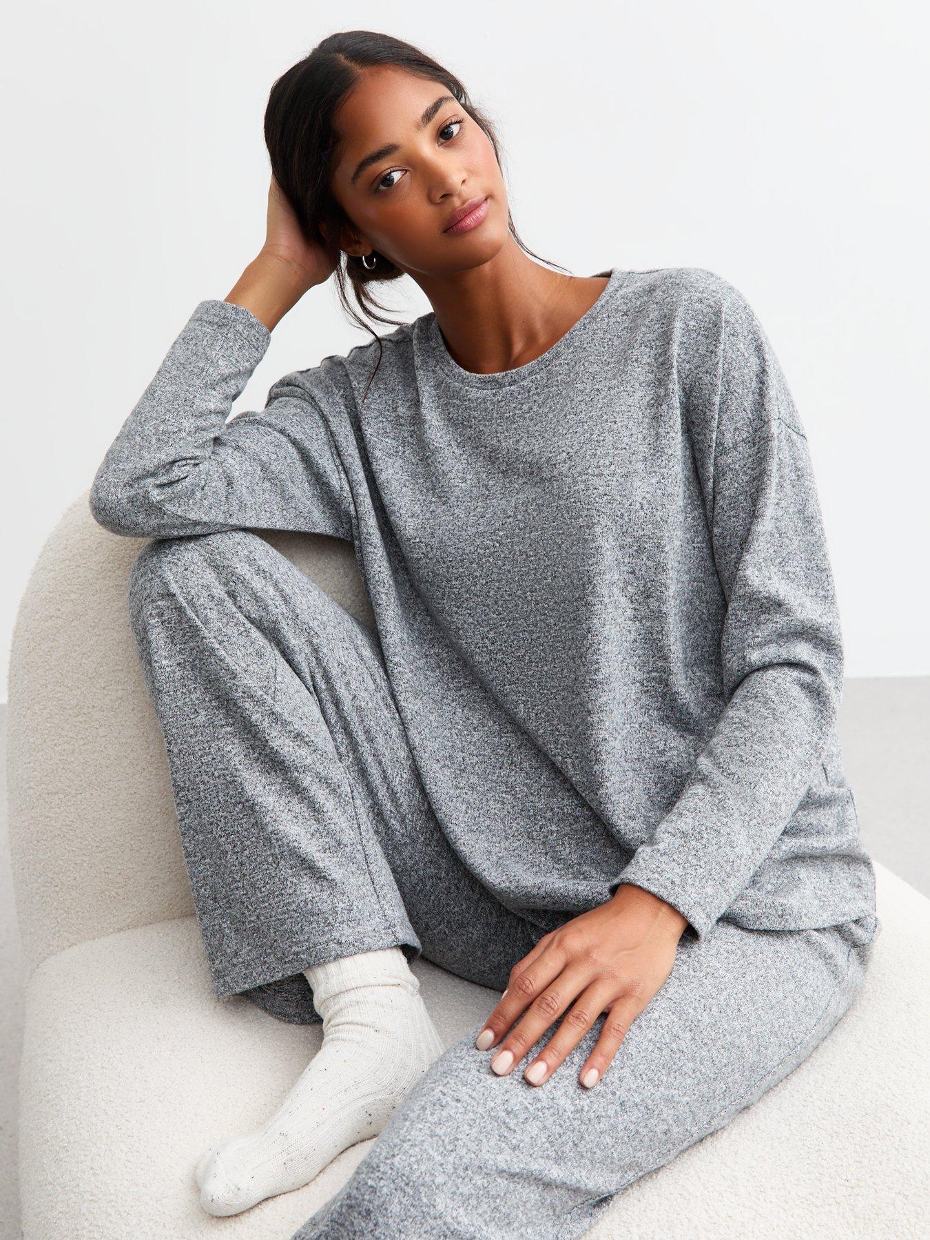 Grey pyjama bottoms sale