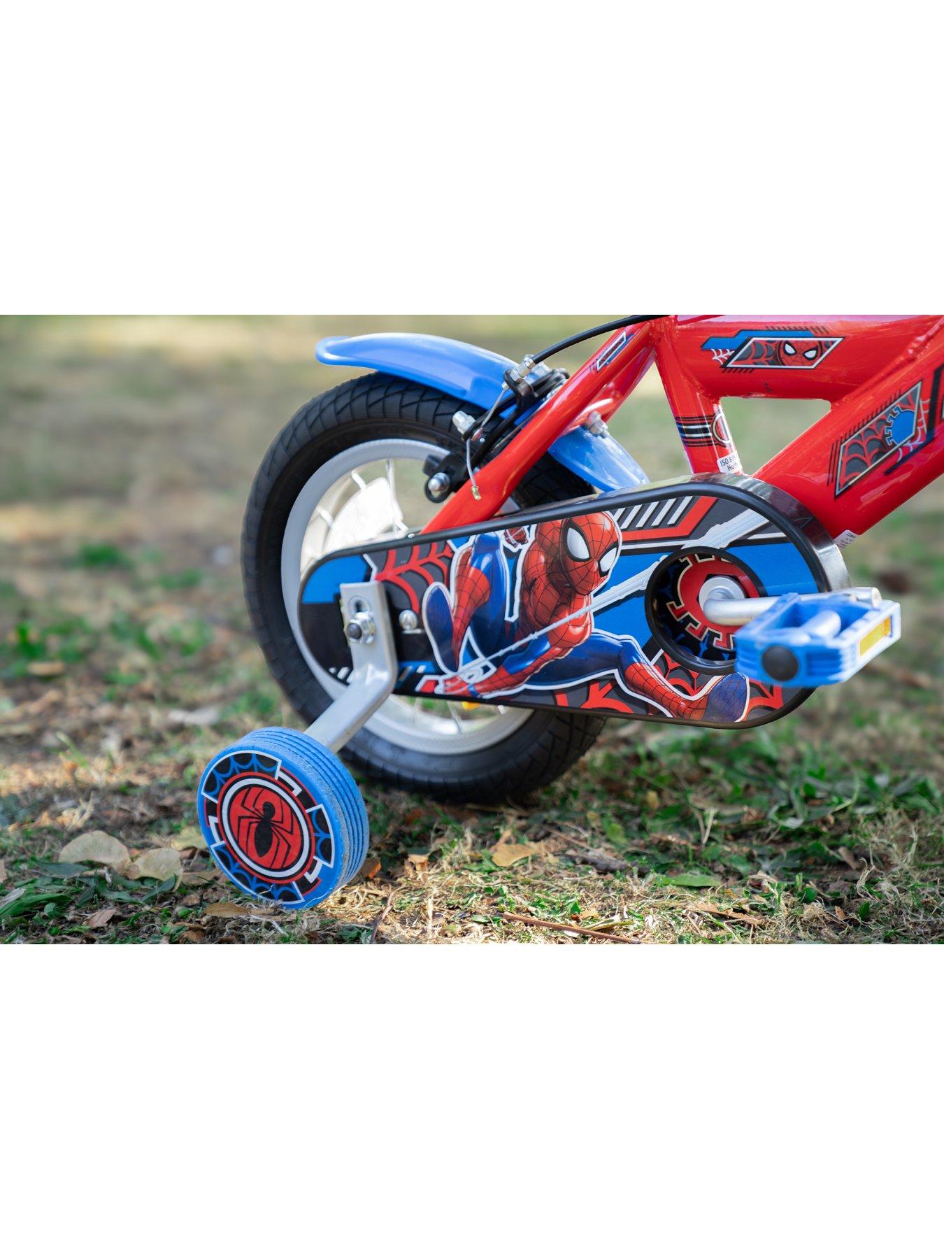 Huffy 12 inch spiderman bike best sale