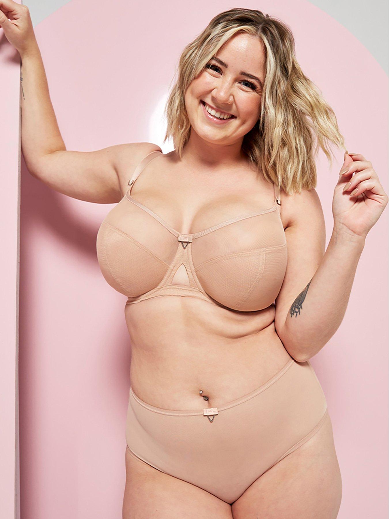 Image 1 of 4 of Curvy Kate Victory High Waisted Short - Latte