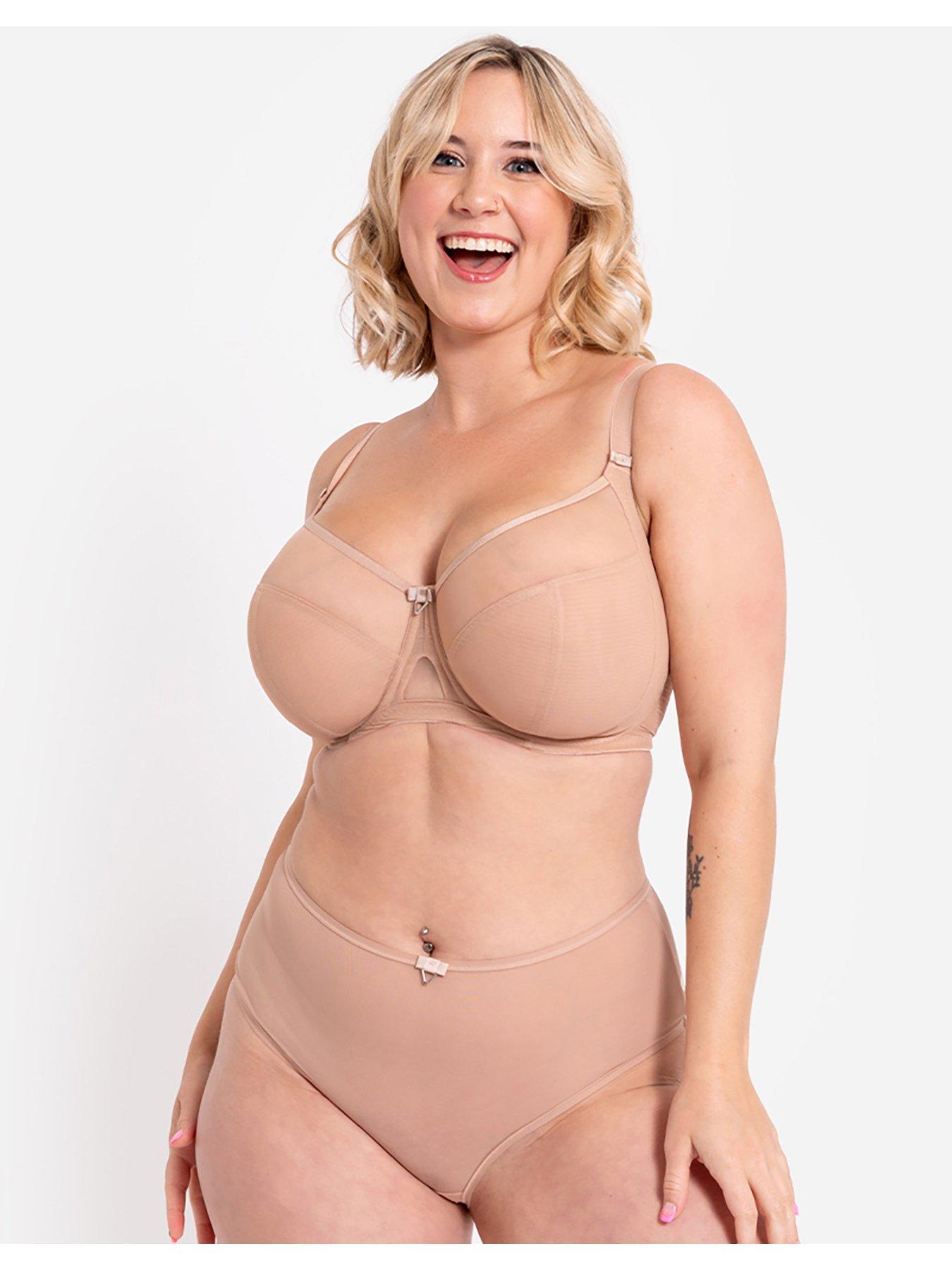 Image 3 of 4 of Curvy Kate Victory High Waisted Short - Latte