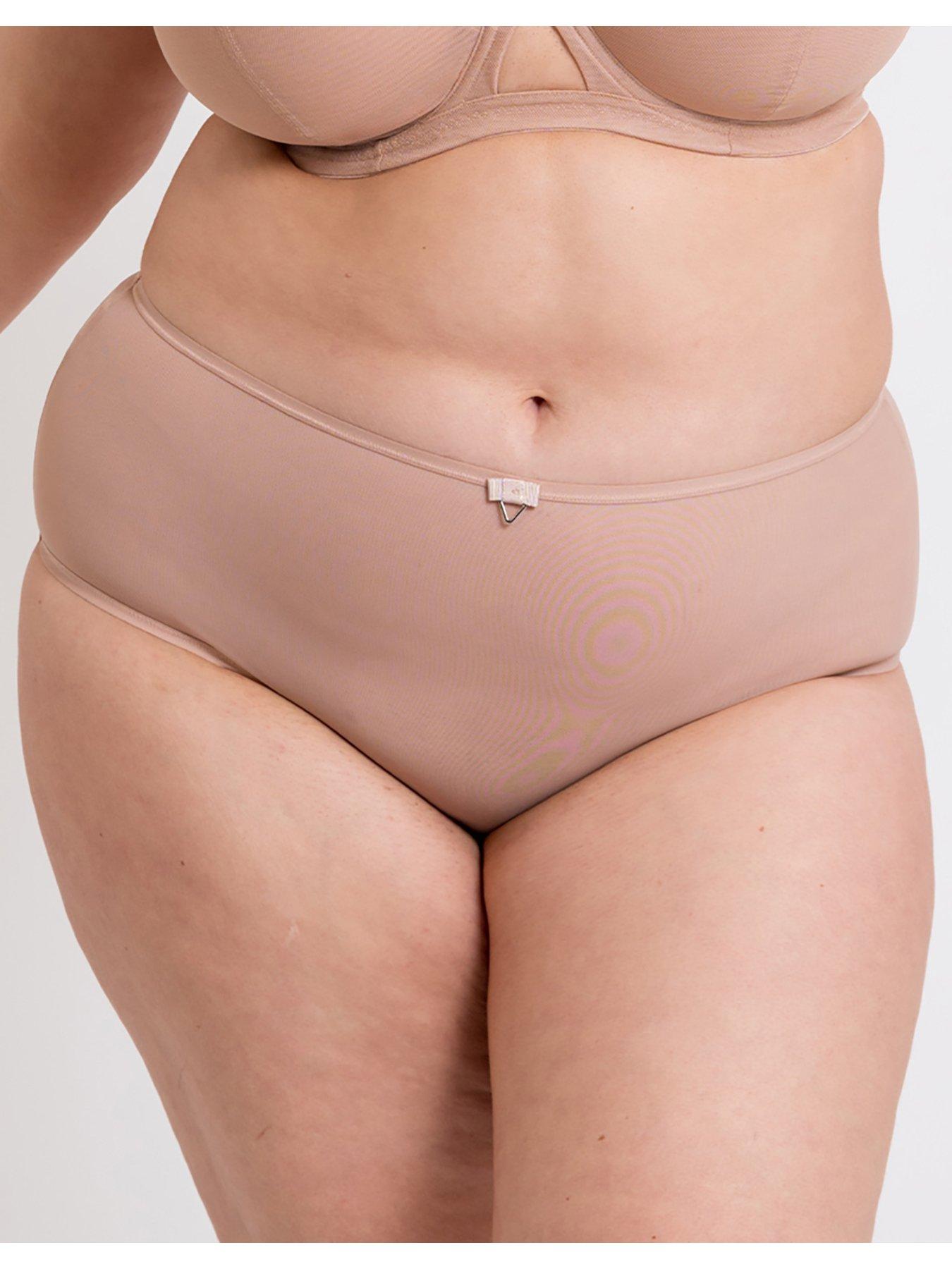Image 4 of 4 of Curvy Kate Victory High Waisted Short - Latte