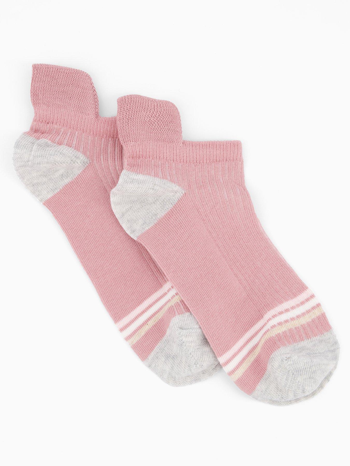 Image 2 of 4 of V by Very Girls 3 Pack Animal Ankle Sports Socks - Multi